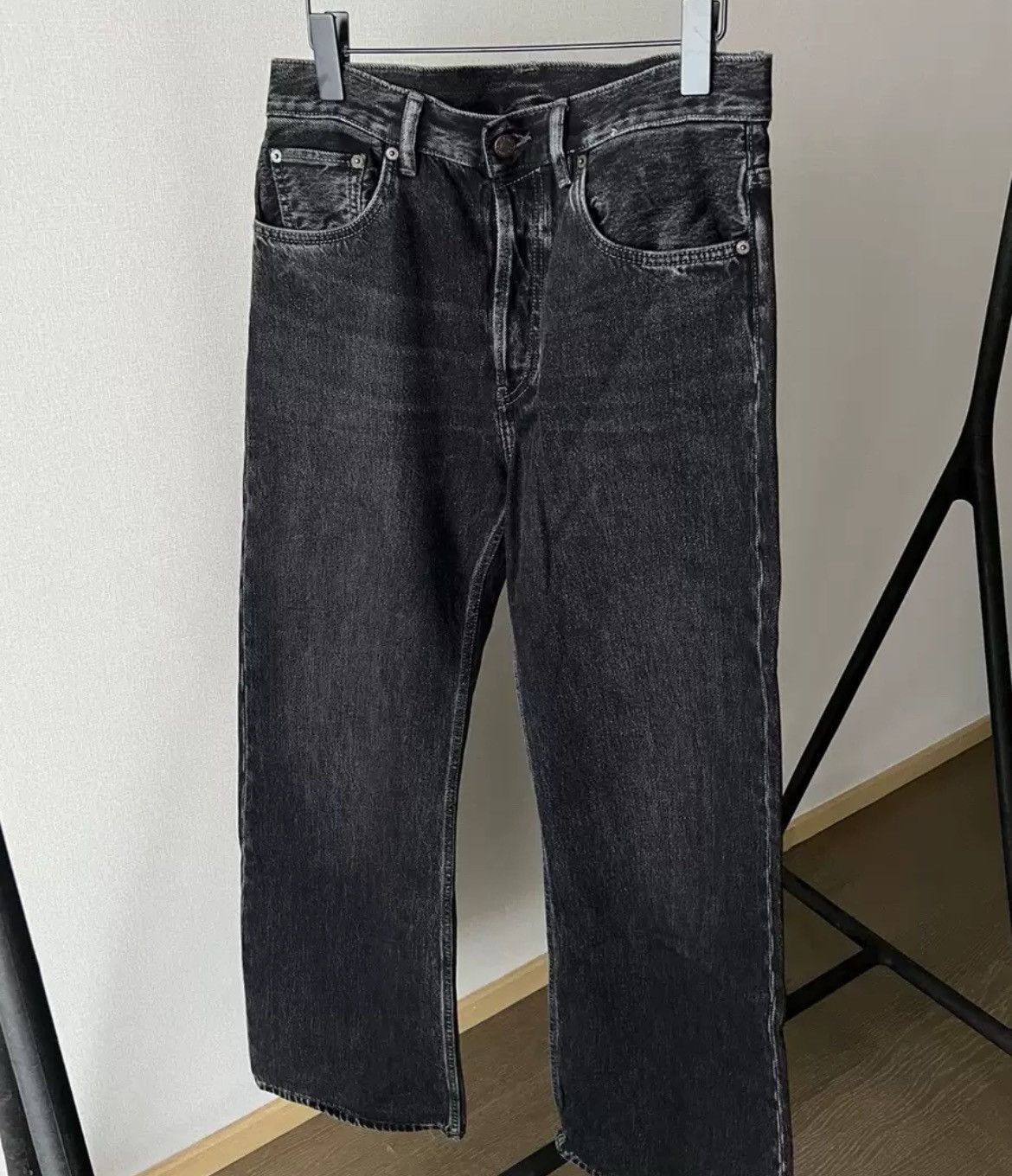 Acne Studios Acne studios 2021m washed black jeans - DMC Size US 30 / EU 46 - 1 Thumbnail