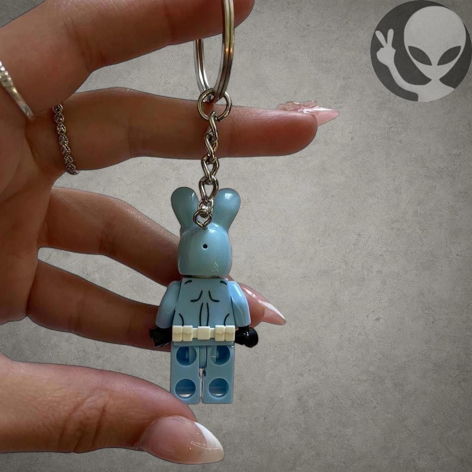 LEGO LEGO Keychain Blue Bunny Batman Y2K Skater School Size ONE SIZE - 2 Thumbnail