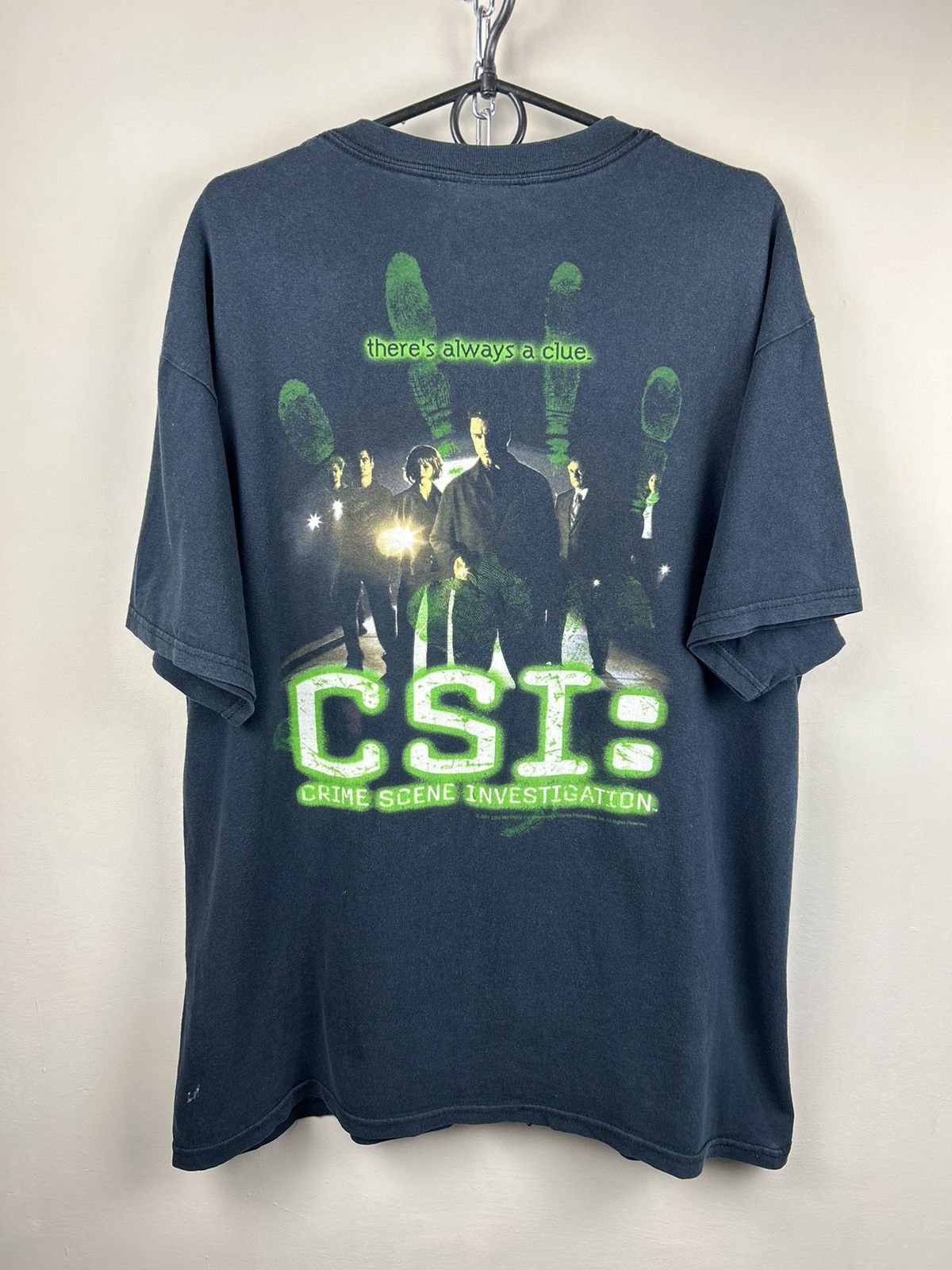 The Game Vintage CSI 2001 Crime Scene Investigation las vegas t shirt Size US L / EU 52-54 / 3 - 1 Thumbnail
