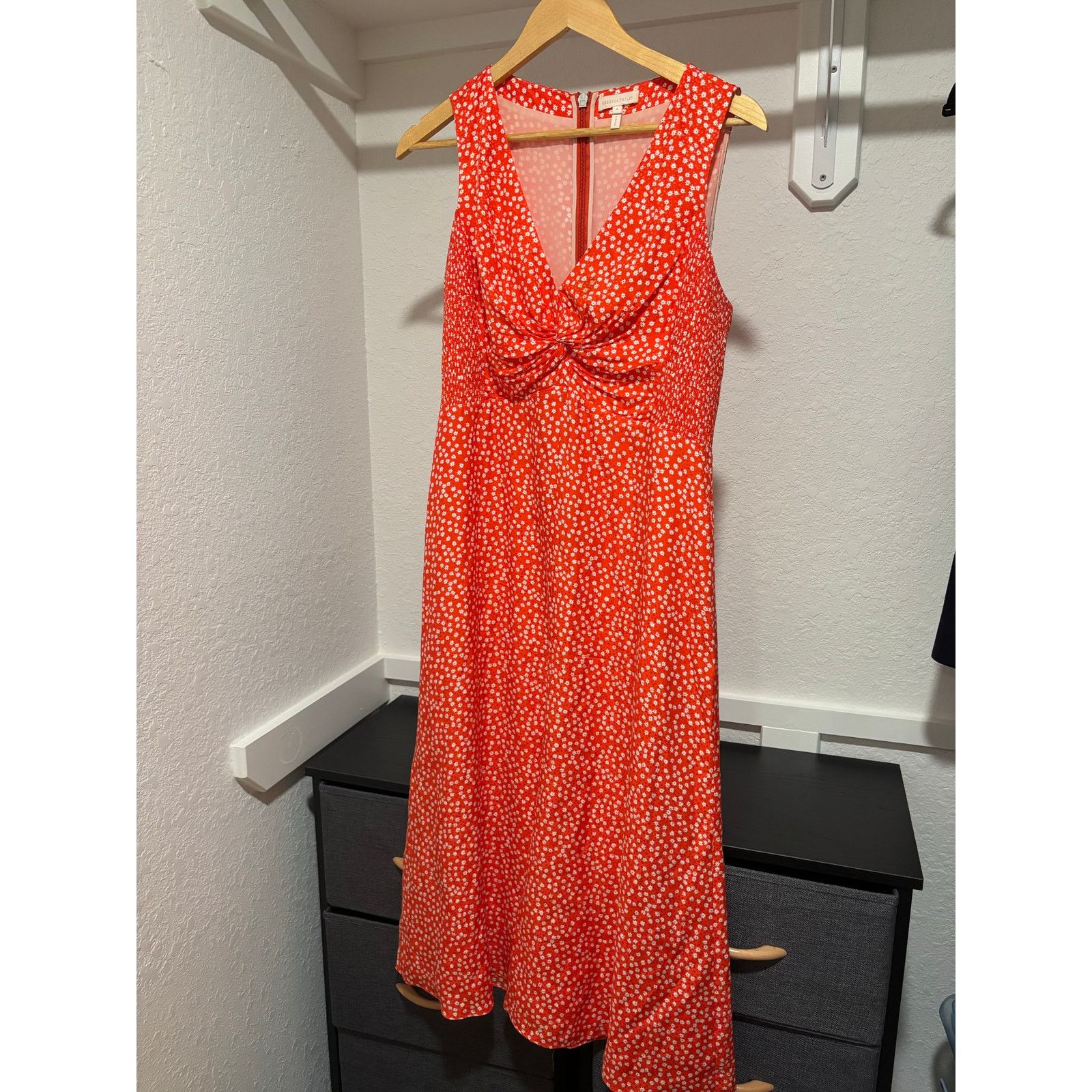 Rebecca Taylor REBECCA TAYLOR $450 Malia Twist Dress Sz 8 Size M / US 6-8 / IT 42-44 - 8 Thumbnail