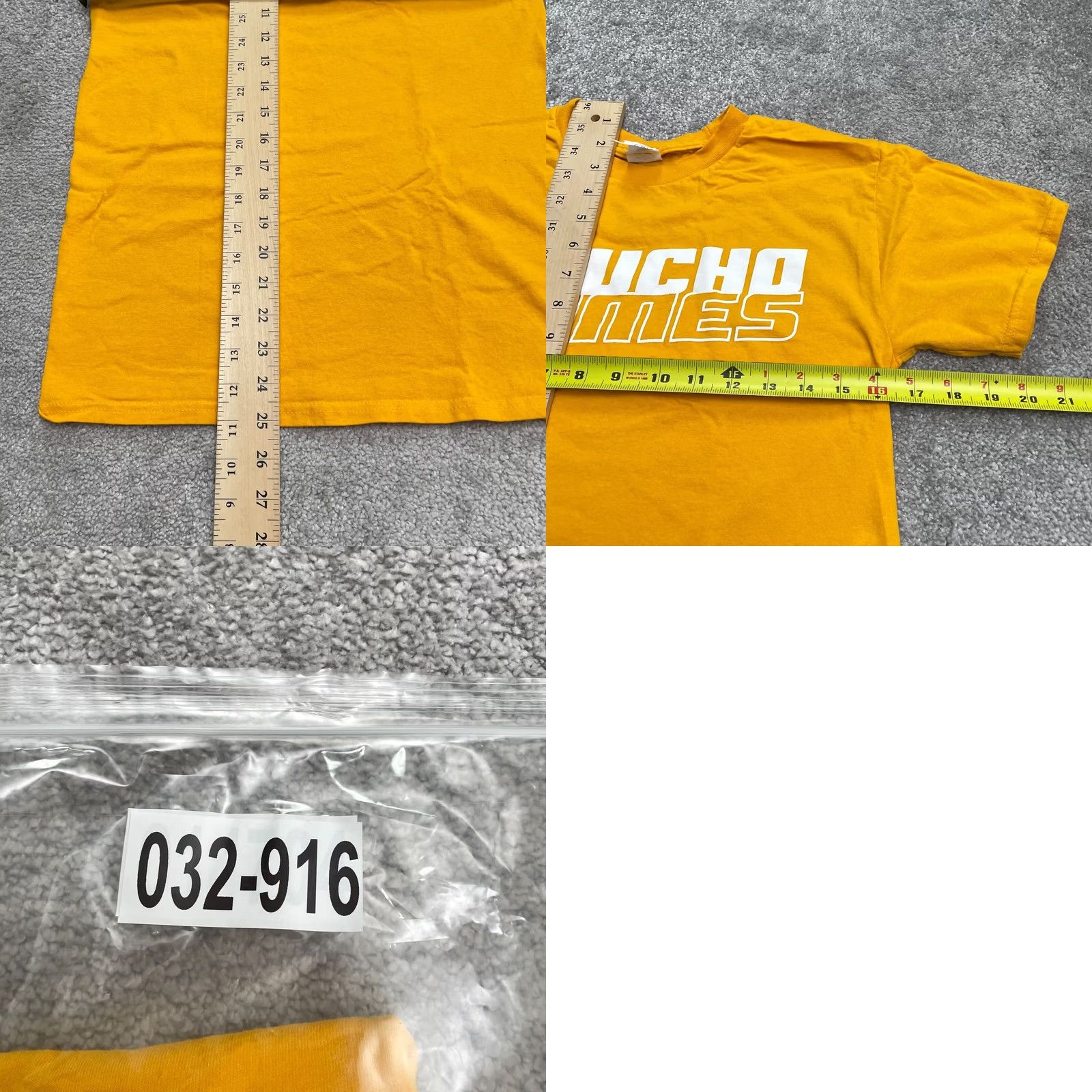 Hanes Hanes UCSB Gaucho Games Graphic T-Shirt Womens Small Yellow Crew Neck Cotton Tee Size S / US 4 / IT 40 - 8 Thumbnail