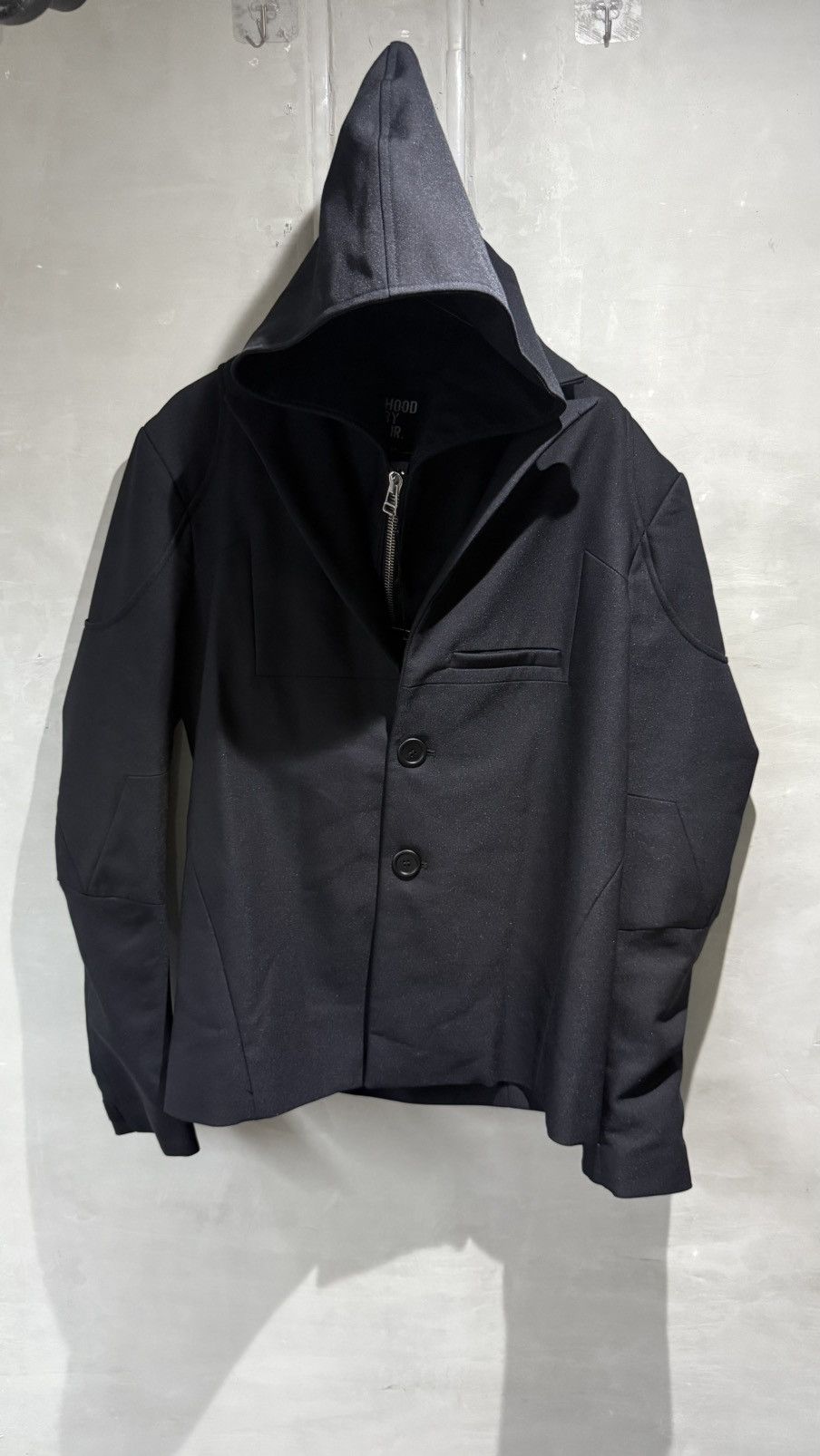 Hood By Air Rare Hood By Air Hooded Vest Playboi Carti Vamp Punk Look Size 50R - 23 Thumbnail