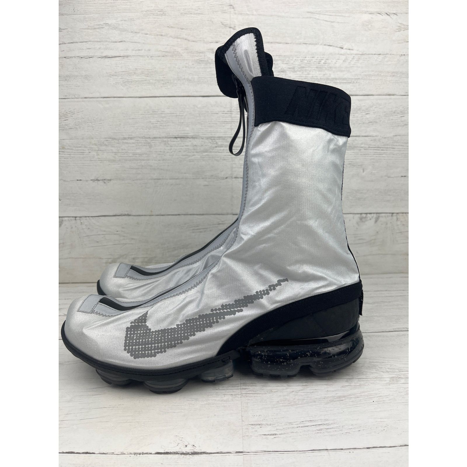 Nike Nike Air VaporMax Flyknit Gator ISPA Metallic Silver 10.5 Size US 10.5 / EU 43-44 - 8 Thumbnail