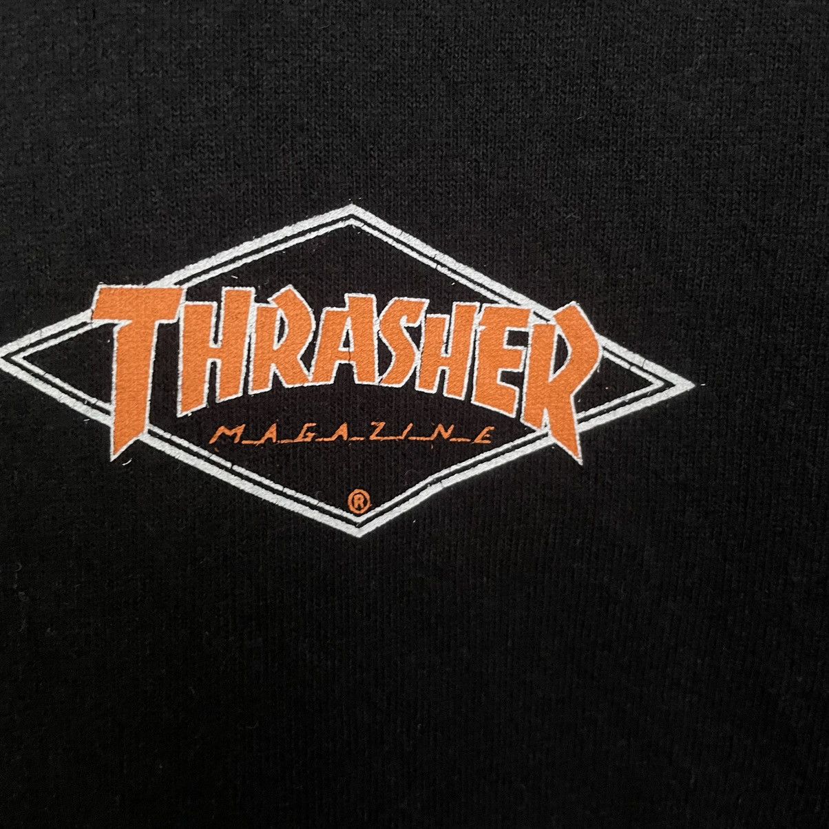 Thrasher × Vintage Vintage Y2K Thrasher Magazine Skateboard Skater T Shirt Size US S / EU 44-46 / 1 - 7 Thumbnail