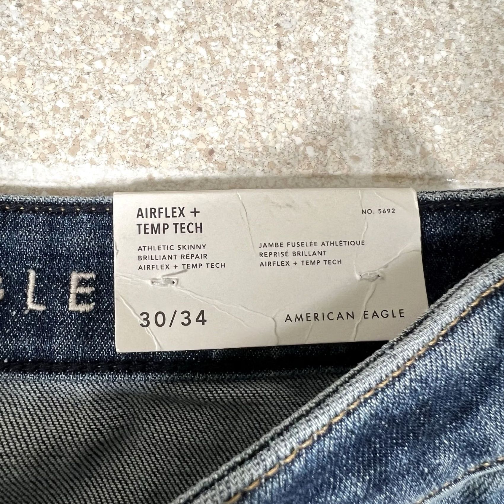 American Eagle Outfitters NWT American Eagle Outfitters Men’s Skinny Jeans Athletic 30x34 Distressed Blue NWT Mens Jeans 30 34 Distressed Athletic Skinny Jeans Size US 30 / EU 46 - 4 Thumbnail