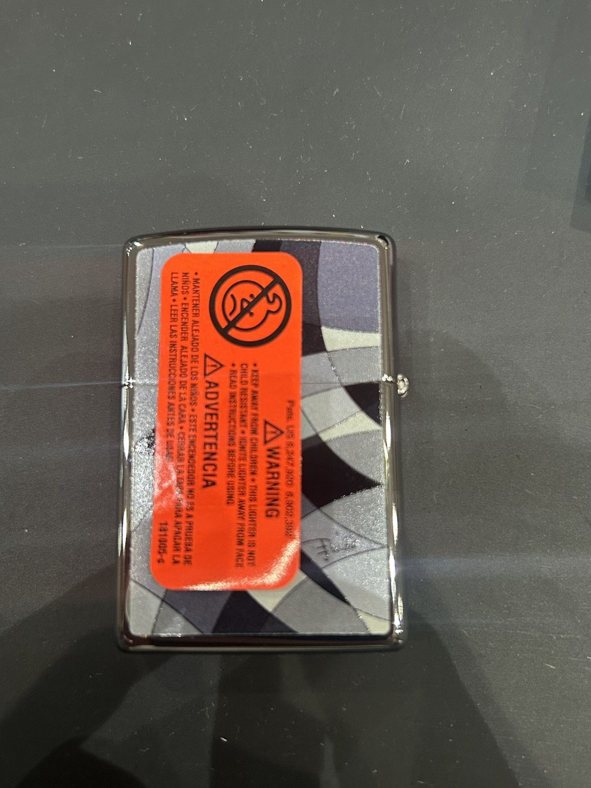 Supreme Supreme zippo lighter Emilio Pucci black grey Size ONE SIZE - 2 Thumbnail