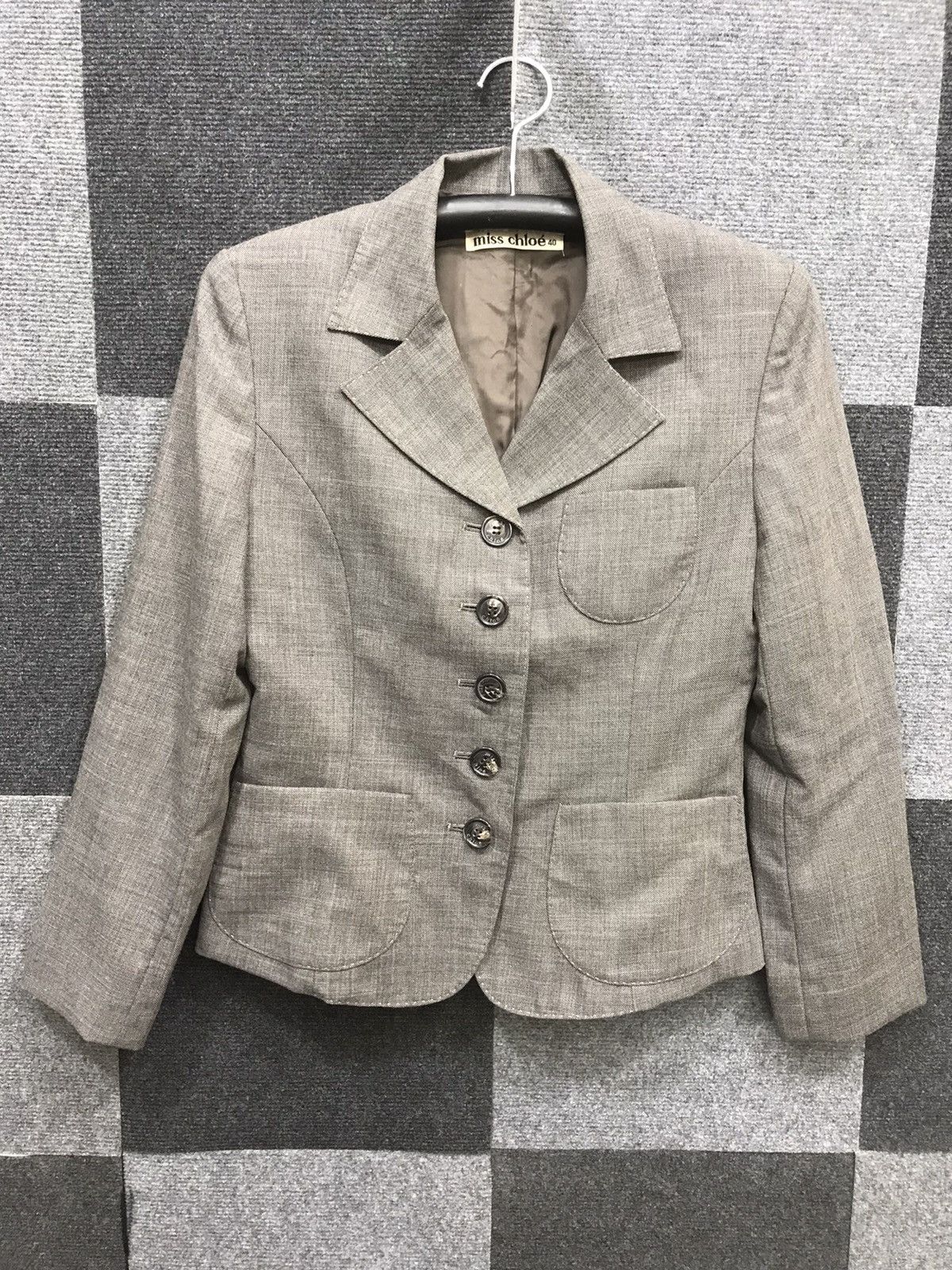 Chloe × Designer Chloe 3 Pockets Blazer Size S / US 4 / IT 40 - 1 Thumbnail