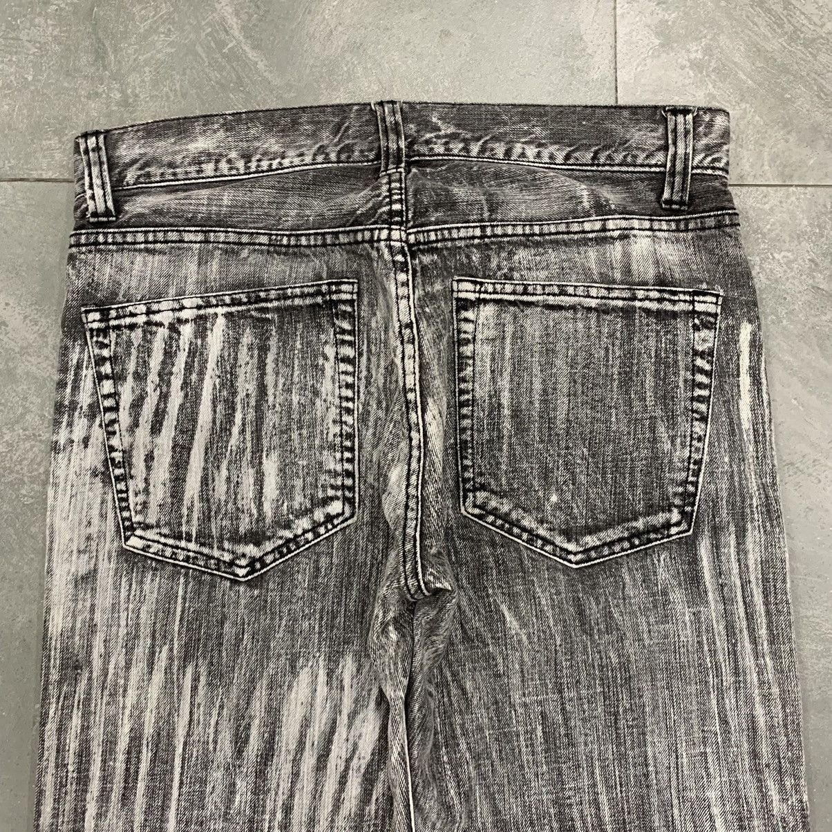 Japanese Brand 🔥Rare🔥 Funny Devil Punk Rock Skull Impulse Pleasure Denim Size US 31 - 12 Thumbnail