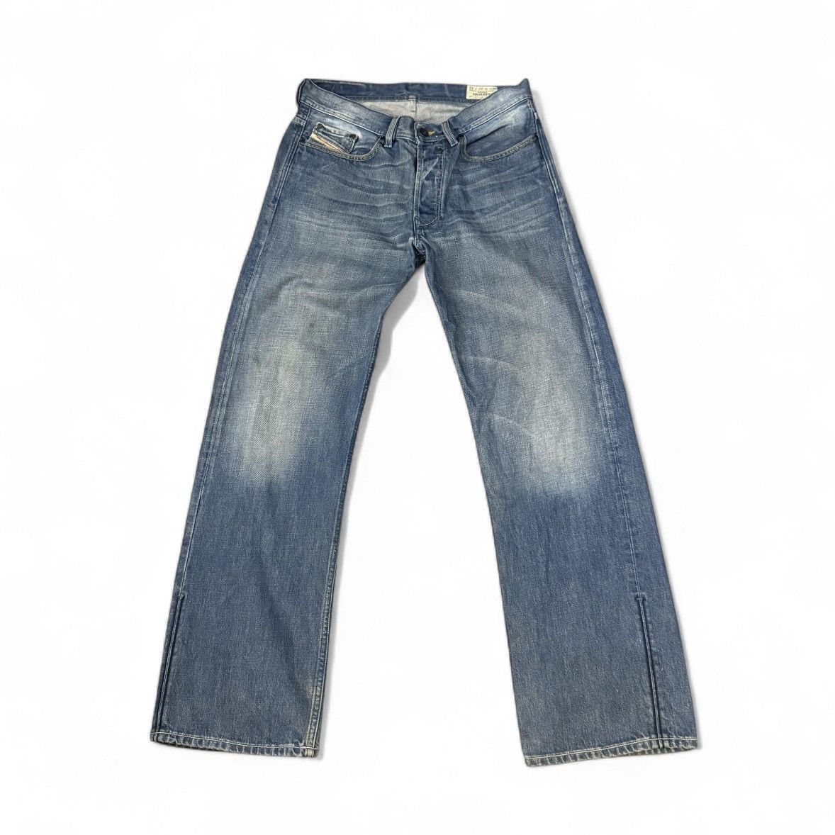 Seditionaries Vintage Y2K Diesel Quratt Baggy Jeans Denim Size US 32 / EU 48 - 1 Thumbnail