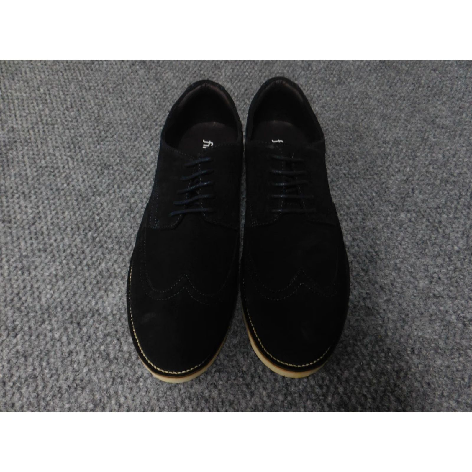 Vintage Find Mens Oxford Shoe Lace Up Leather Beige 6 US 5 UK 7 AU Casual Comfort Standard Width Leather Lining Nappa Vintage No Pattern Solid Size US 5 / EU 37 - 4 Thumbnail