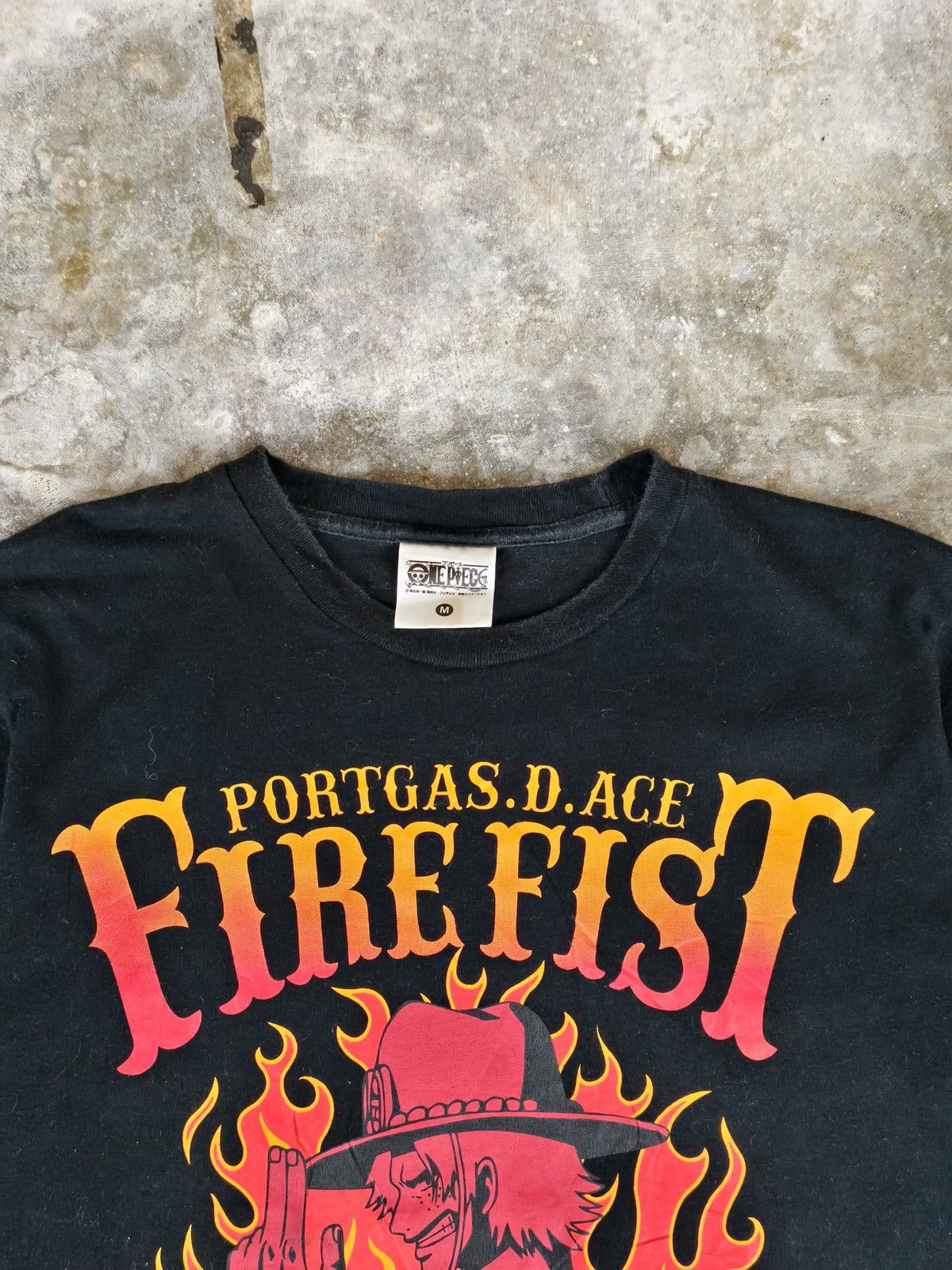 Anime One Piece Portgas D Ace T-Shirt Size US M / EU 48-50 / 2 - 3 Thumbnail