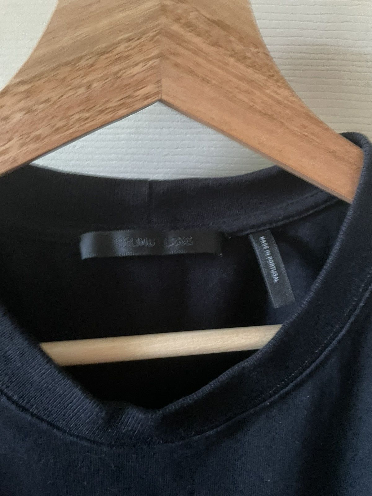 Black Helmut Lang Tee