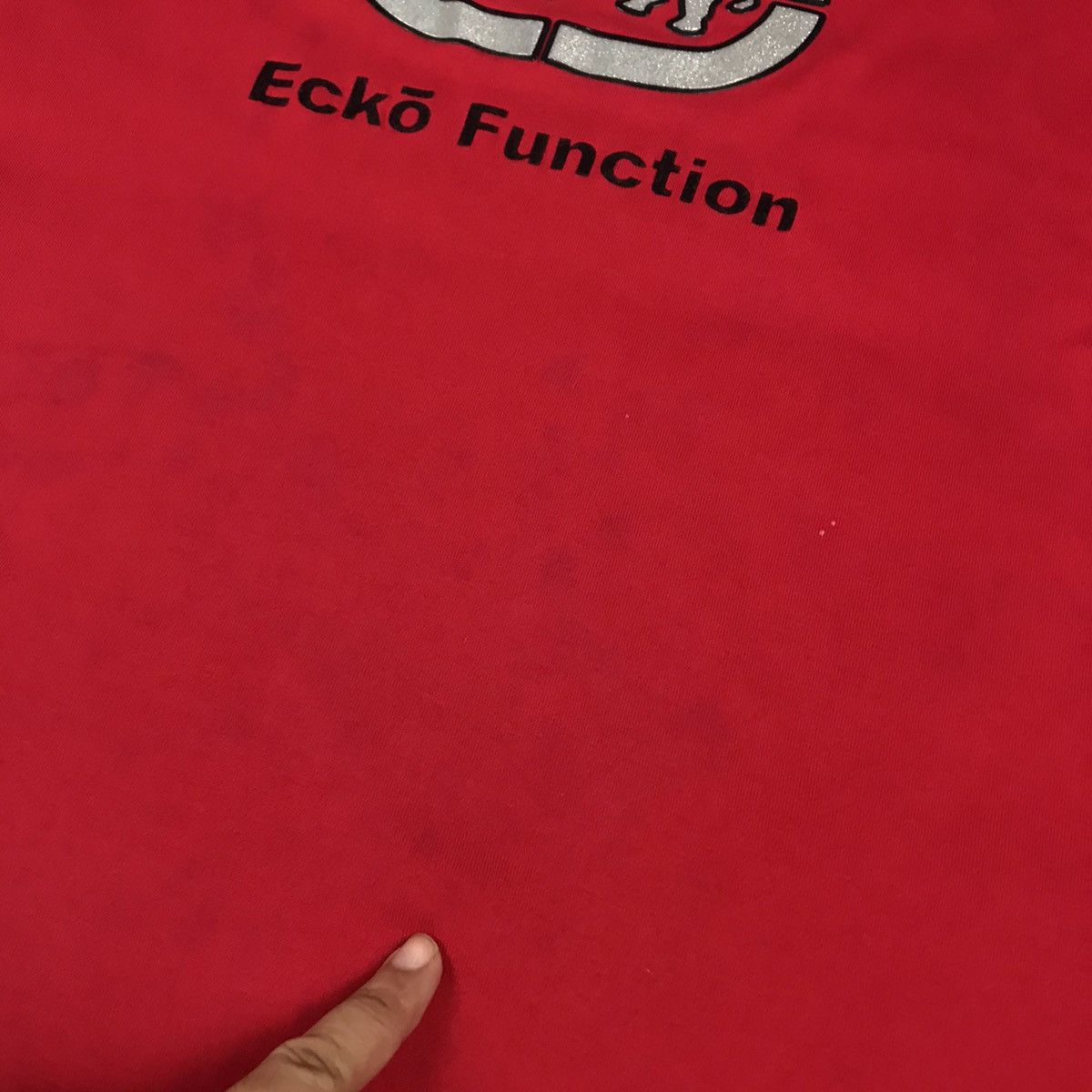 Ecko Unltd. ECKO FUNCTION BIG LOGO TSHIRT FADED TSHIRT Size US XL / EU 56 / 4 - 8 Thumbnail