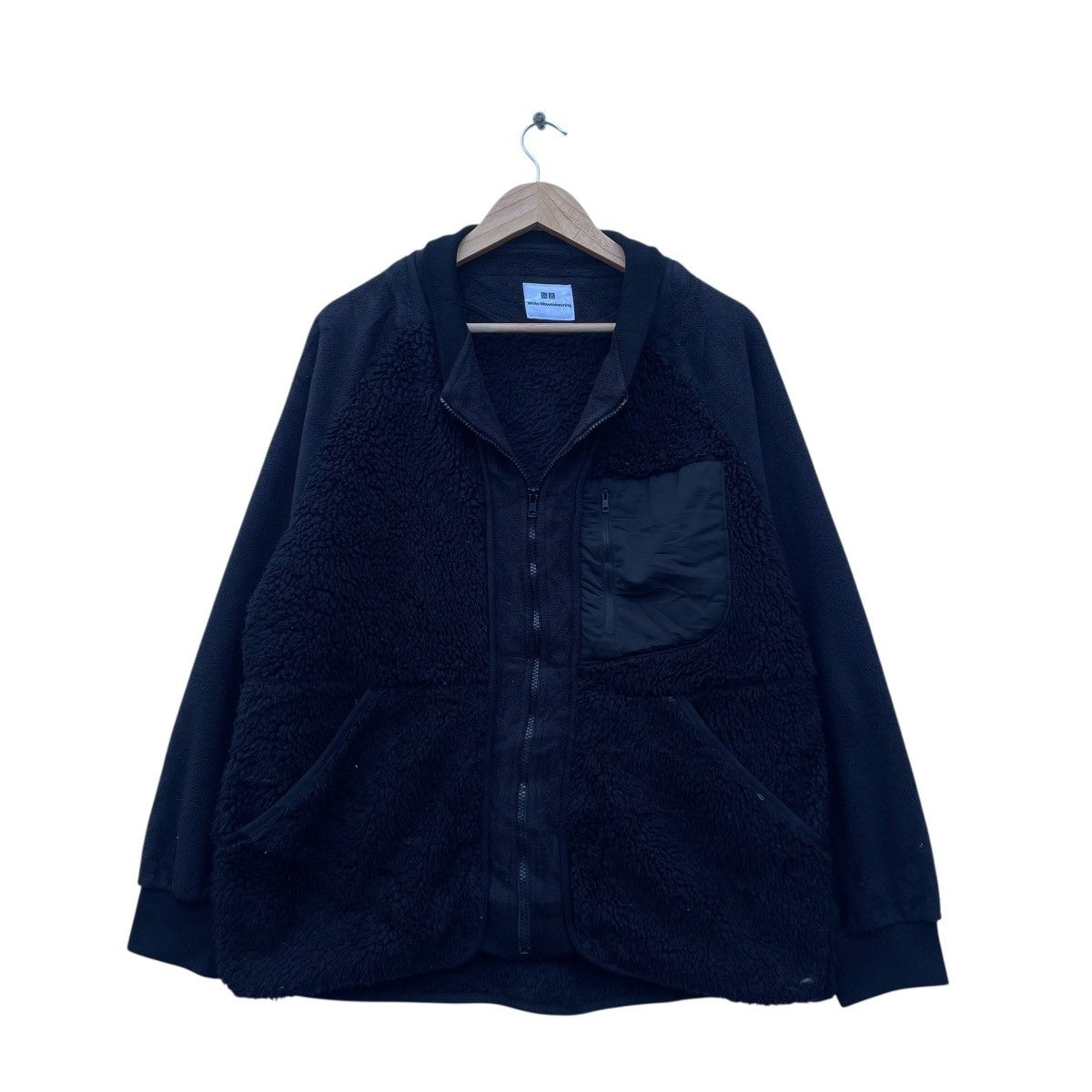 Japanese Brand × Vintage × White Mountaineering Japanese Brand Uniqlo White Mountaineering Fleece Jacket Size US M / EU 48-50 / 2 - 1 Thumbnail