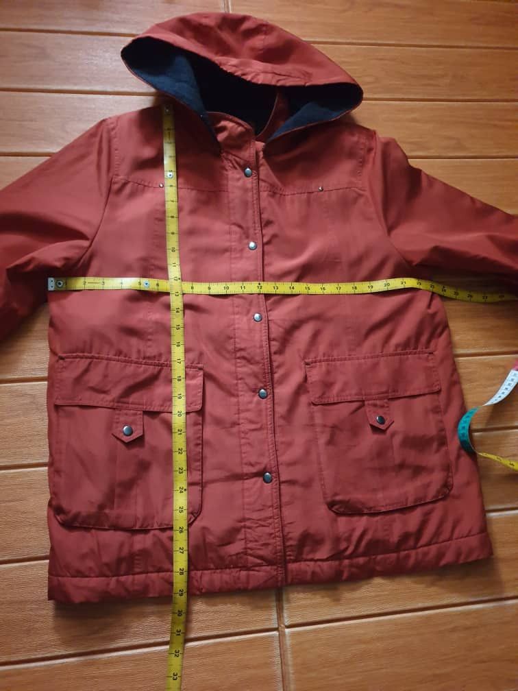 Japanese Brand Ramlossa orange red colour Hoodie jacket Size L / US 10 / IT 46 - 5 Thumbnail