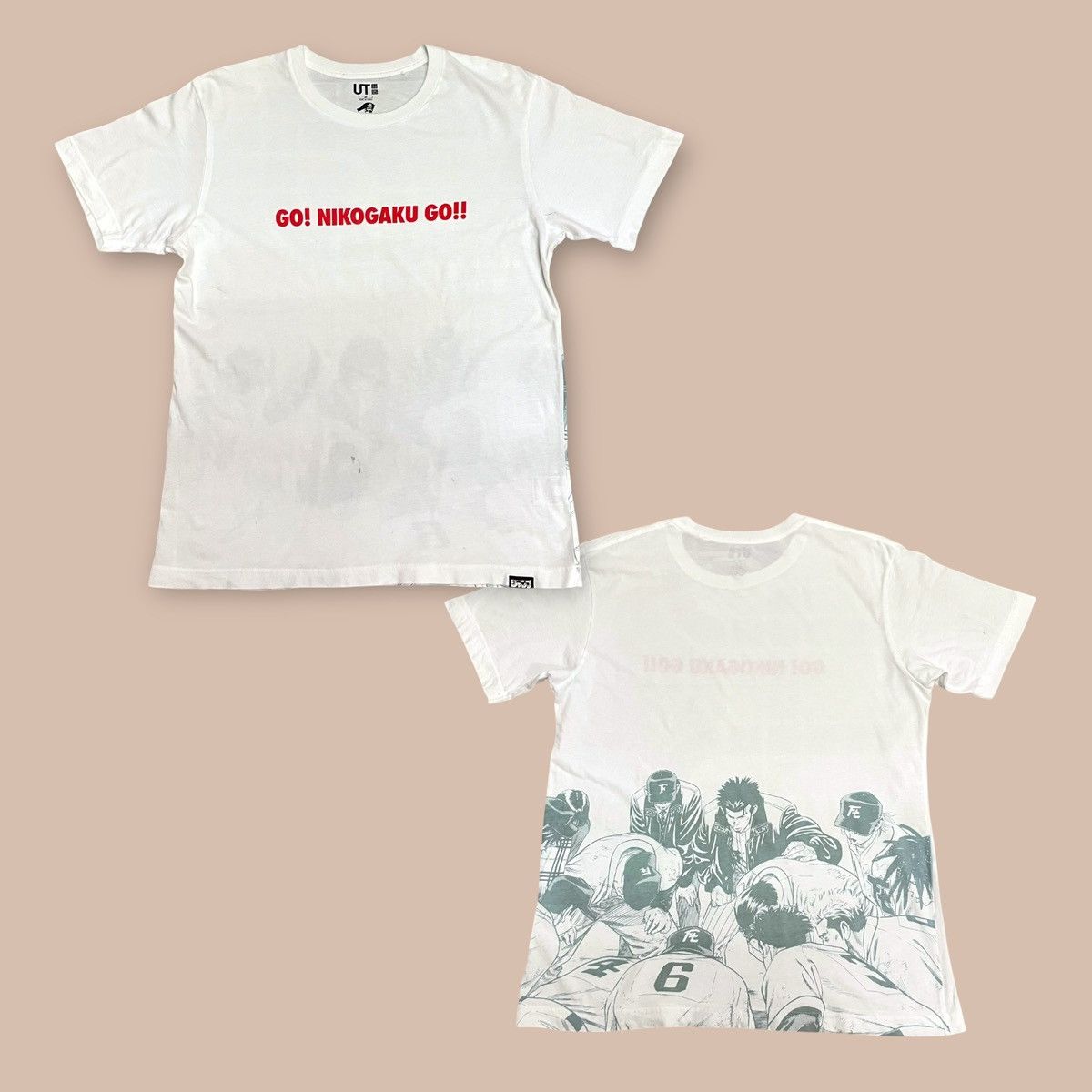 Anime Shonen Jump x Uniqlo UT 50th Anniversary Collab ROOKIES TEE Size US M / EU 48-50 / 2 - 1 Thumbnail