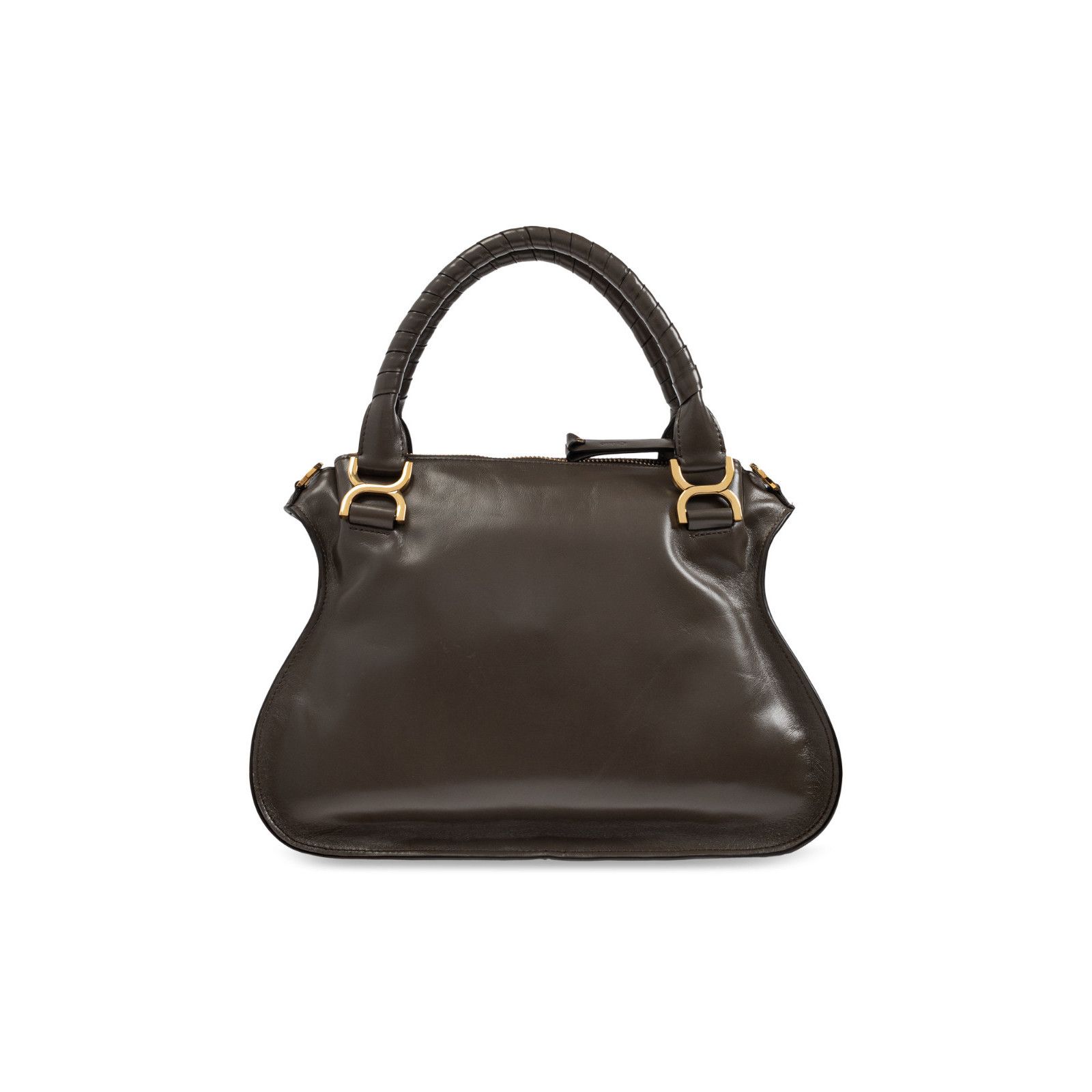 Chloe Chloe Medium Hobo Flannel Gray Grained Leather Shoulder Bag Size ONE SIZE - 2 Thumbnail