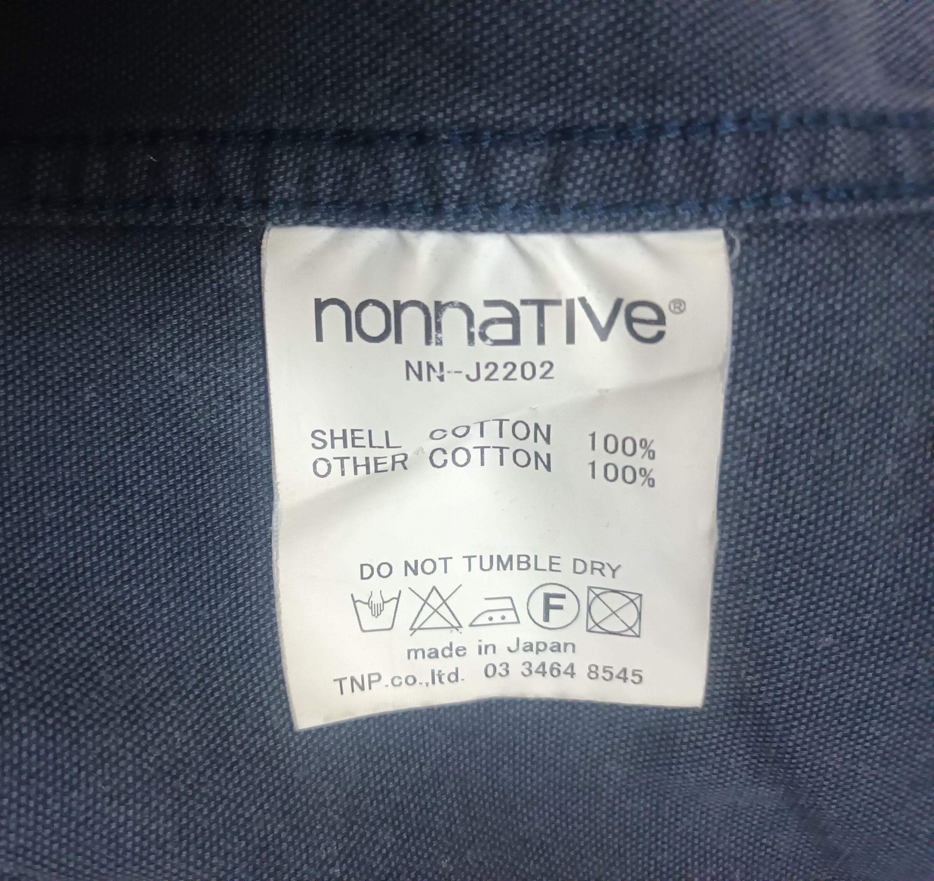 Nonnative 🔥 NONNATIVE JAPANESE BRAND COTTON JACKET 🔥 Size US M / EU 48-50 / 2 - 5 Thumbnail