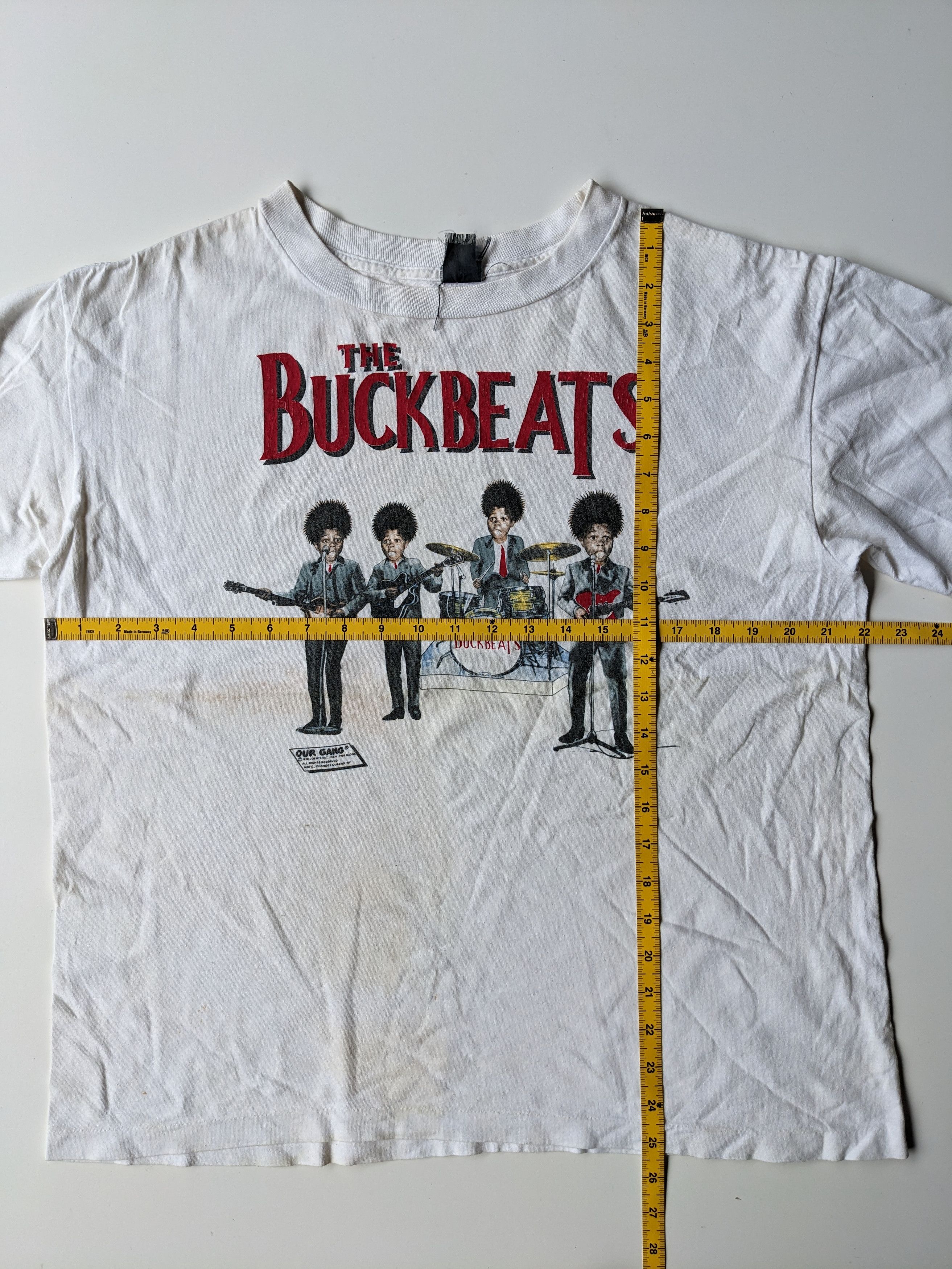 Vintage Vintage 80s The Buckbeat parody shirt Size US L / EU 52-54 / 3 - 5 Thumbnail