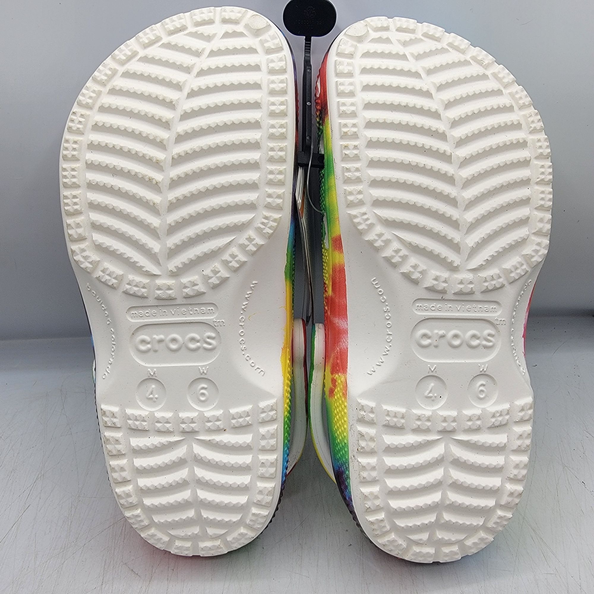 Crocs Crocs Classic Tie Dye Womens 6 Clogs Slip On Shoes Sandal Ca Size US 6 / IT 36 - 7 Thumbnail