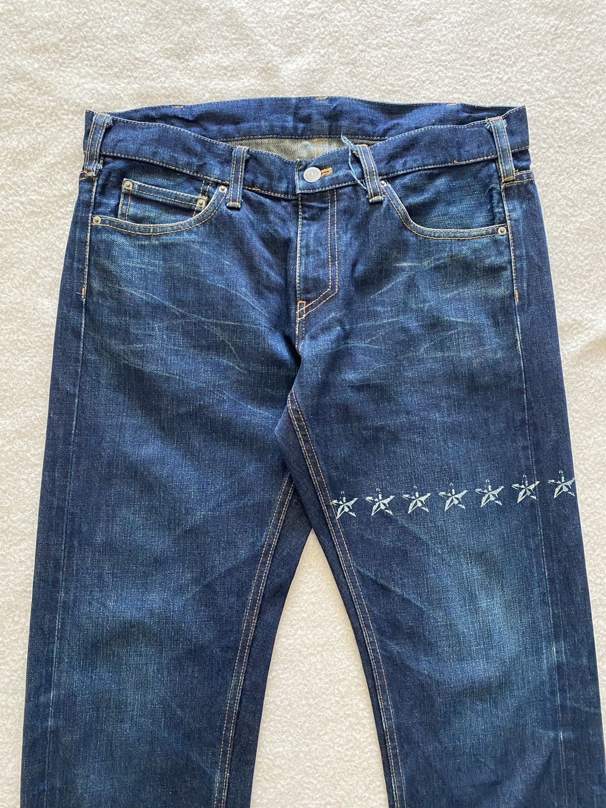 Boycott × Japanese Brand × Vintage Vintage Boycott Star Selvedge Denim W33 Size US 33 - 2 Thumbnail