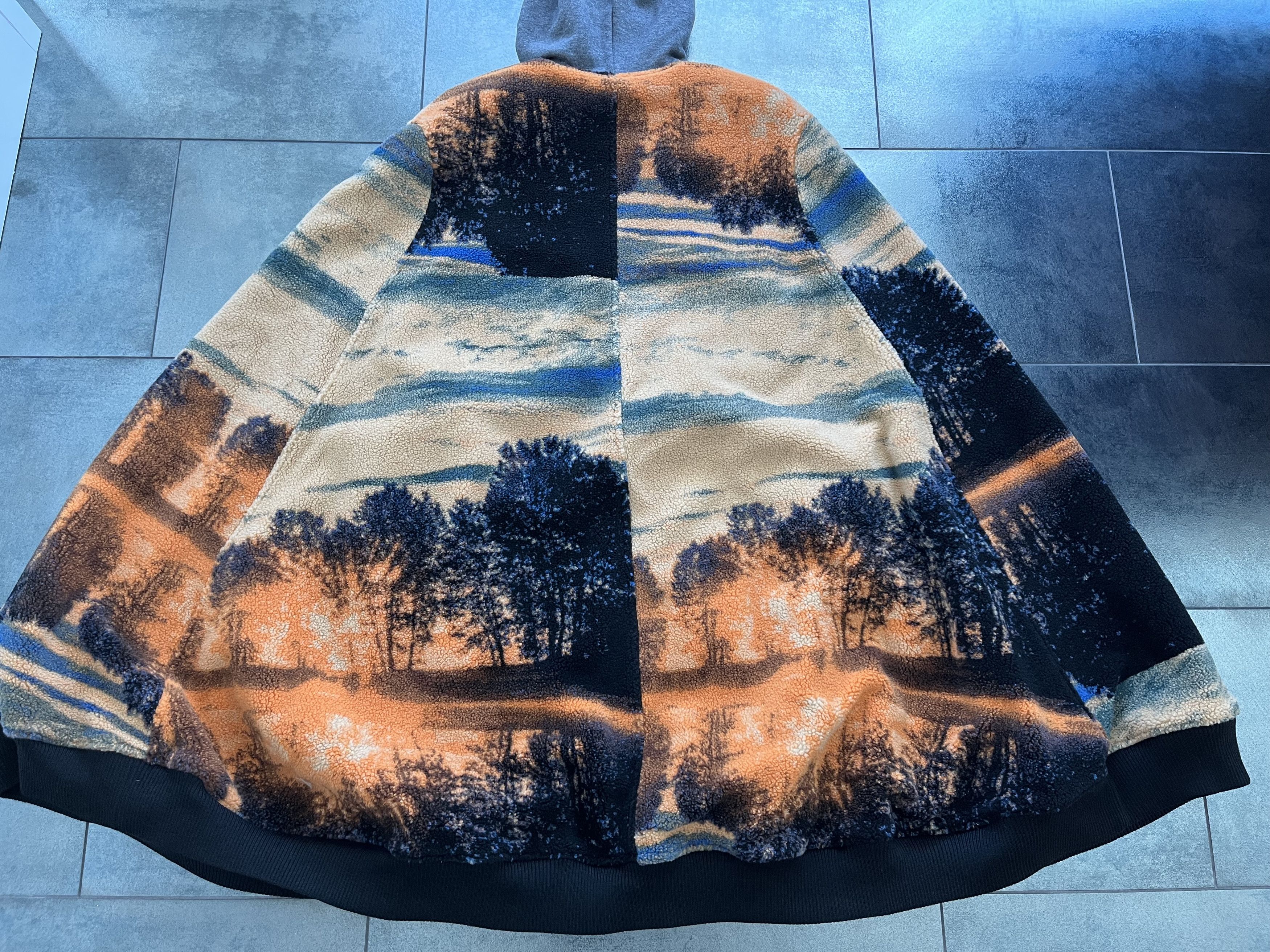 Other Paris Designer Koche Reversible Nylon Fleece Bomber Cape Size US M / EU 48-50 / 2 - 14 Thumbnail