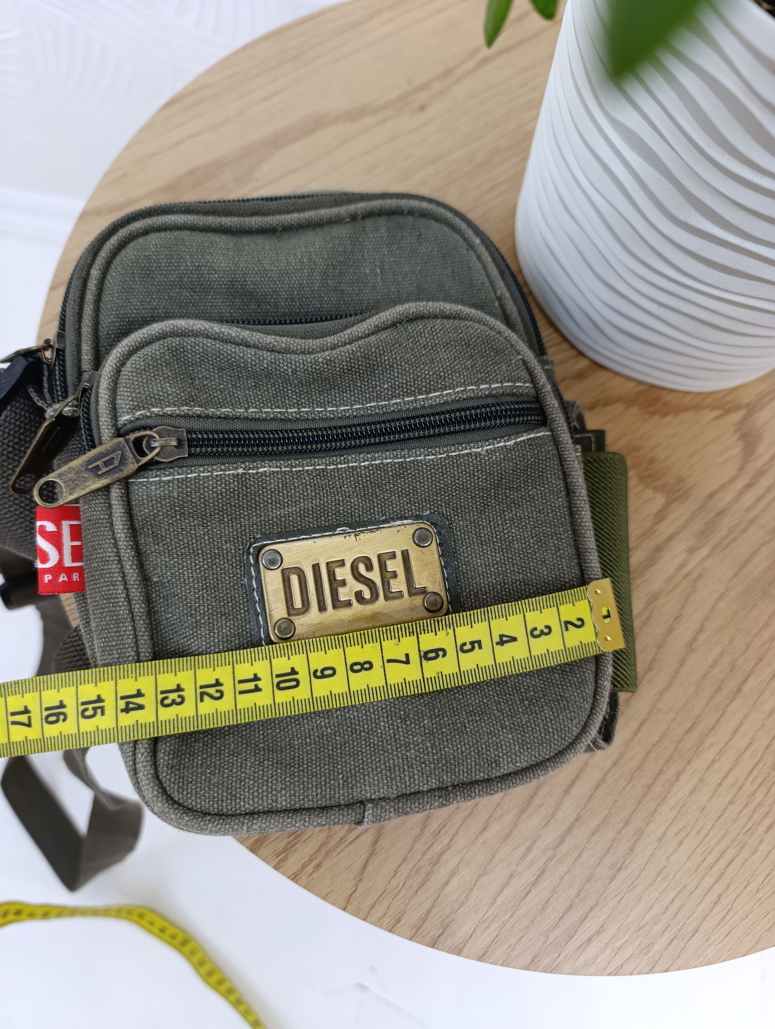 Diesel × Vintage DIESEL VINTAGE MULTI POCKET MESSENGER BAG Size ONE SIZE - 13 Thumbnail