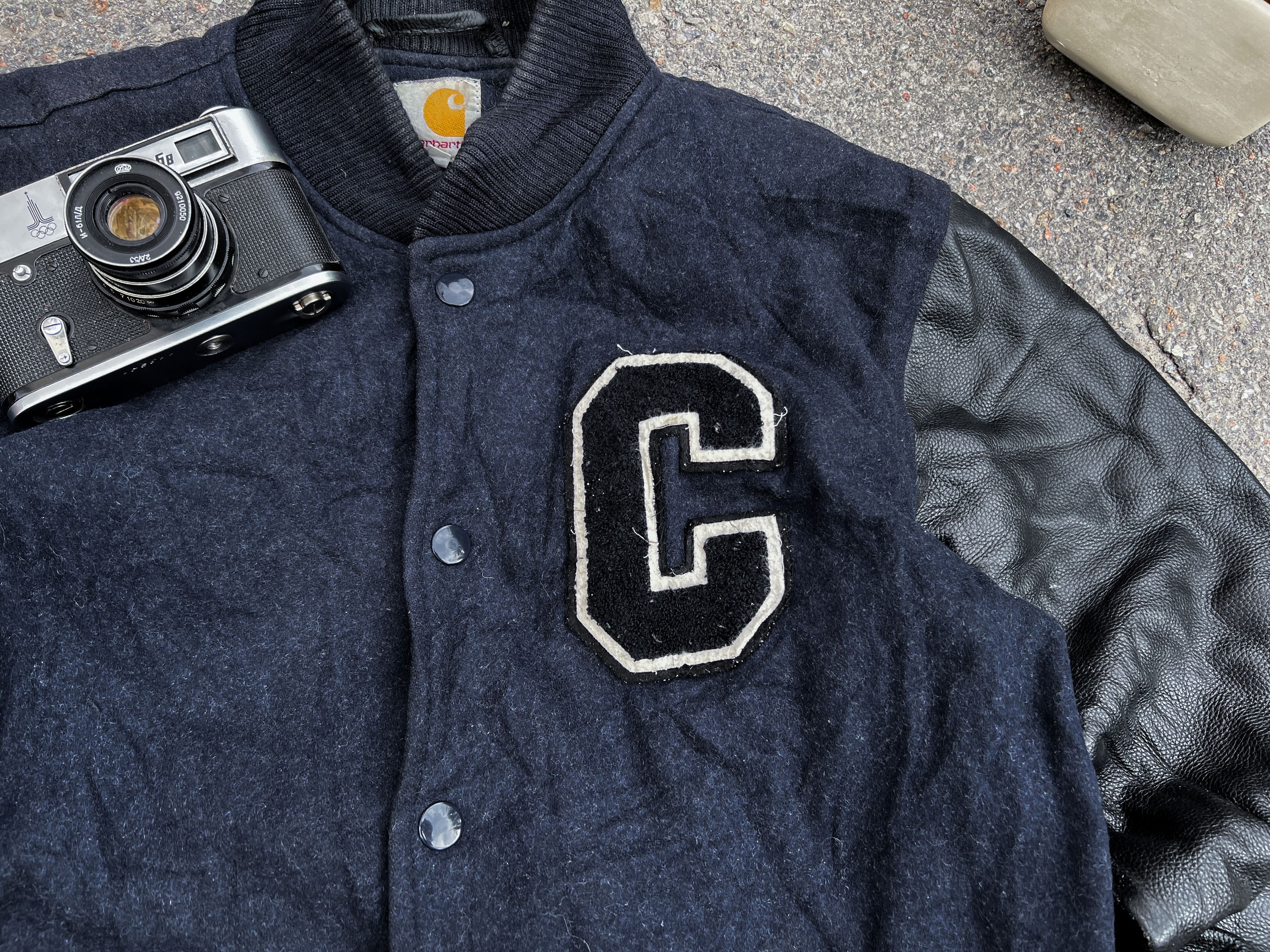Carhartt 💲RARE💲 Carhartt Bandit Jacket Baseball Bomber M Size Size US M / EU 48-50 / 2 - 3 Thumbnail