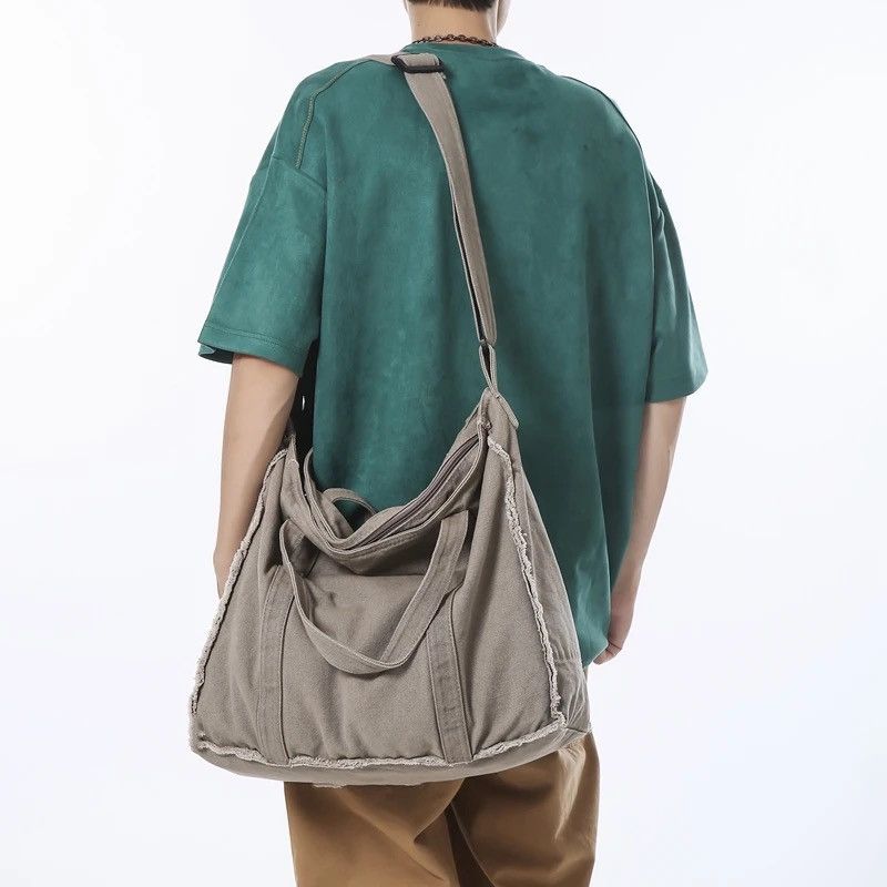 Japanese Brand Canvas Shoulder Bag Size ONE SIZE - 1 Thumbnail
