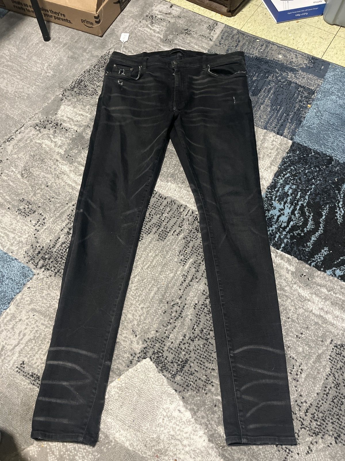 Amiri Black MX1 Skinny Amiri Jeans Size US 36 / EU 52 - 1 Thumbnail
