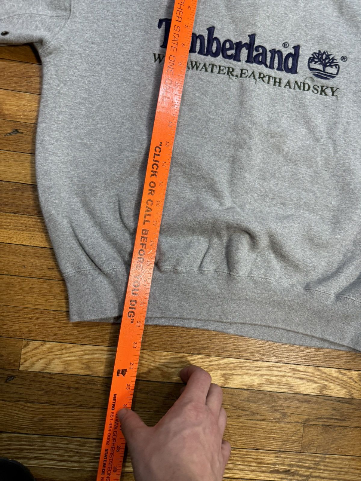 Timberland × Vintage Vintage Timberland Sweatshirt Size US S / EU 44-46 / 1 - 6 Thumbnail