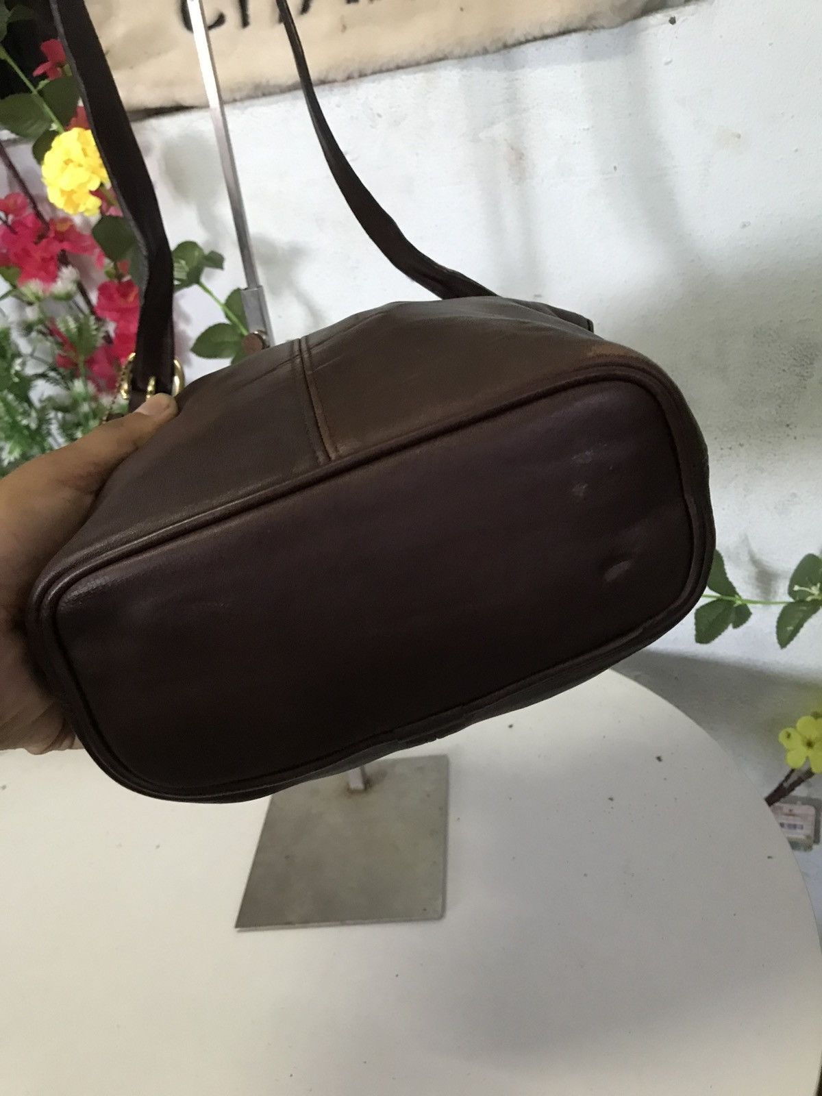 Coach × Leather × Vintage 90s Coach Vintage Leather Size ONE SIZE - 5 Thumbnail