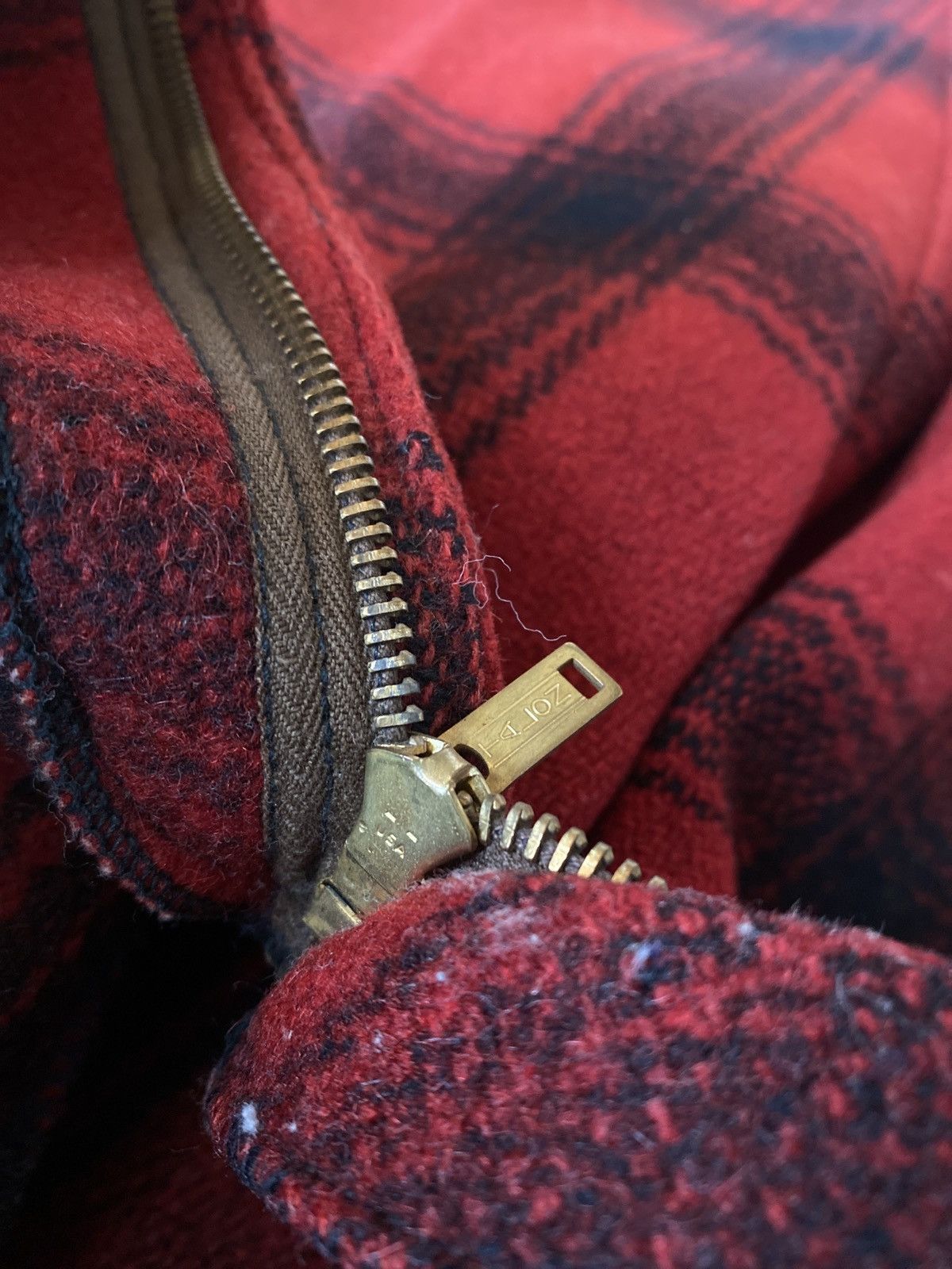Vintage 1930s American Field buffalo plaid wool pants 32 Size US 32 / EU 48 - 7 Thumbnail