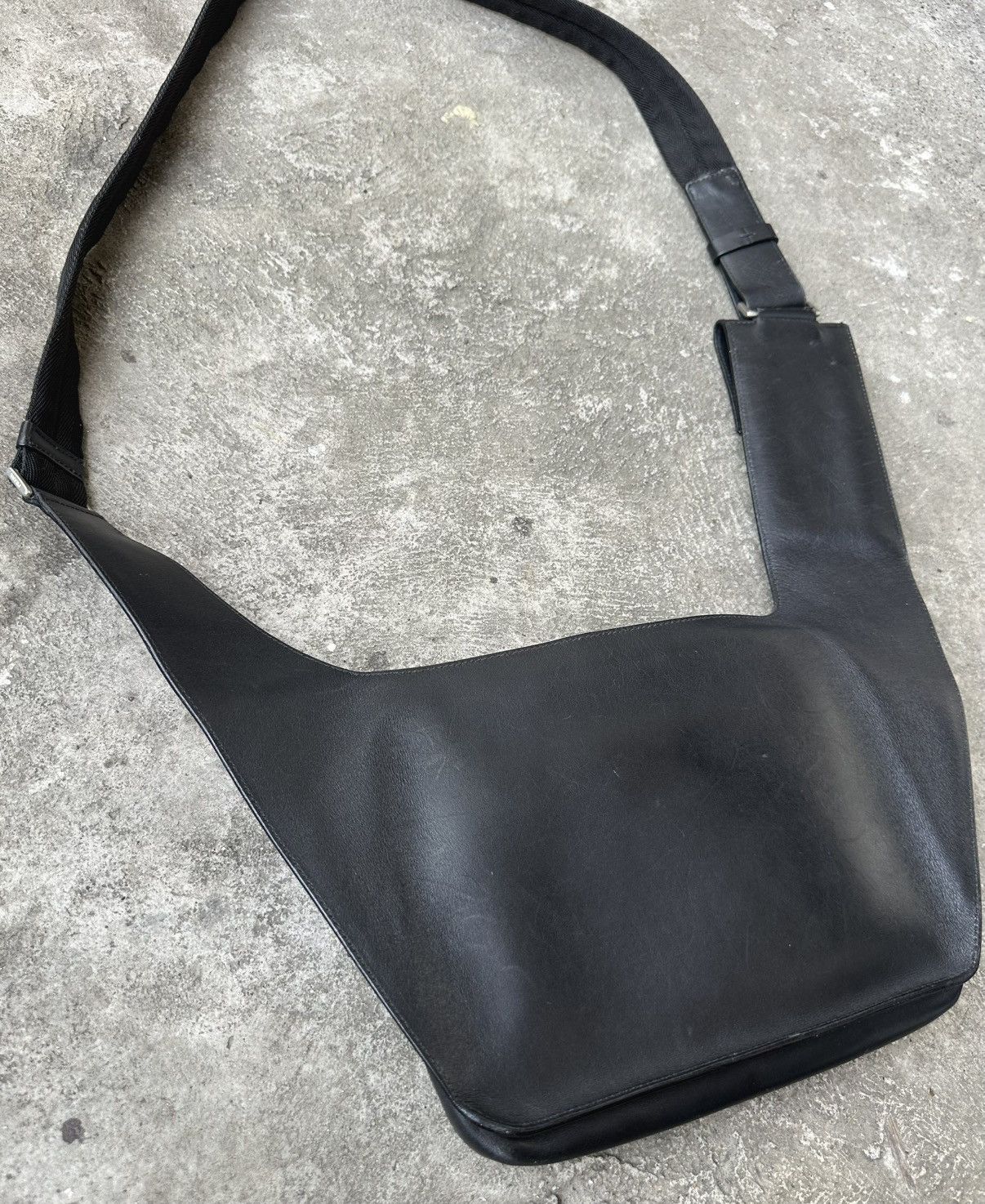 Prada Prada - Archive S/S1999 Holster Crossbody Leather Bag Black Size ONE SIZE - 6 Thumbnail