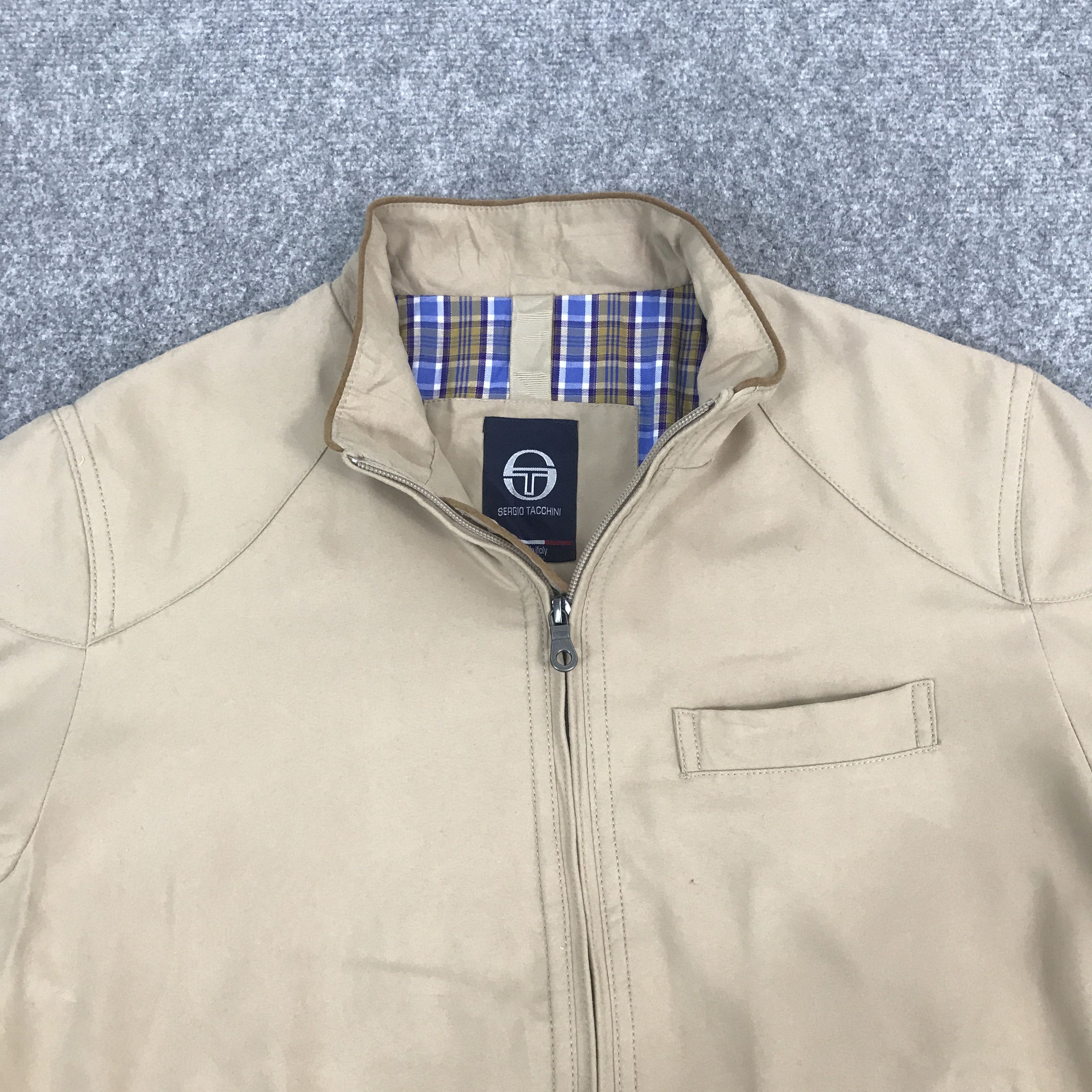 Sergio Tacchini Vintage Sergio tacchini Zipper Jacket Size US M / EU 48-50 / 2 - 9 Thumbnail