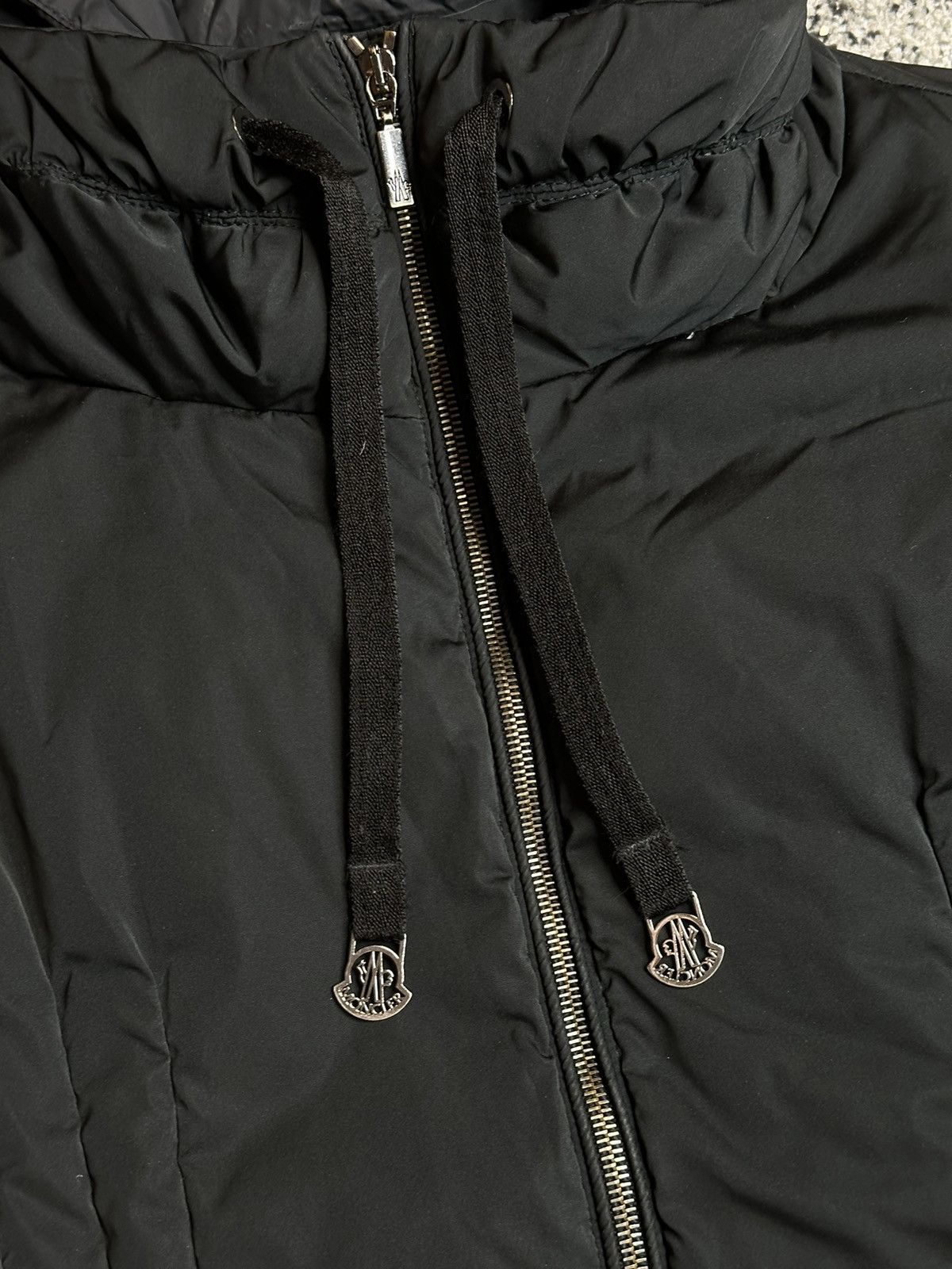 Moncler Moncler Black Jacket Luxury Size L / US 10 / IT 46 - 3 Thumbnail