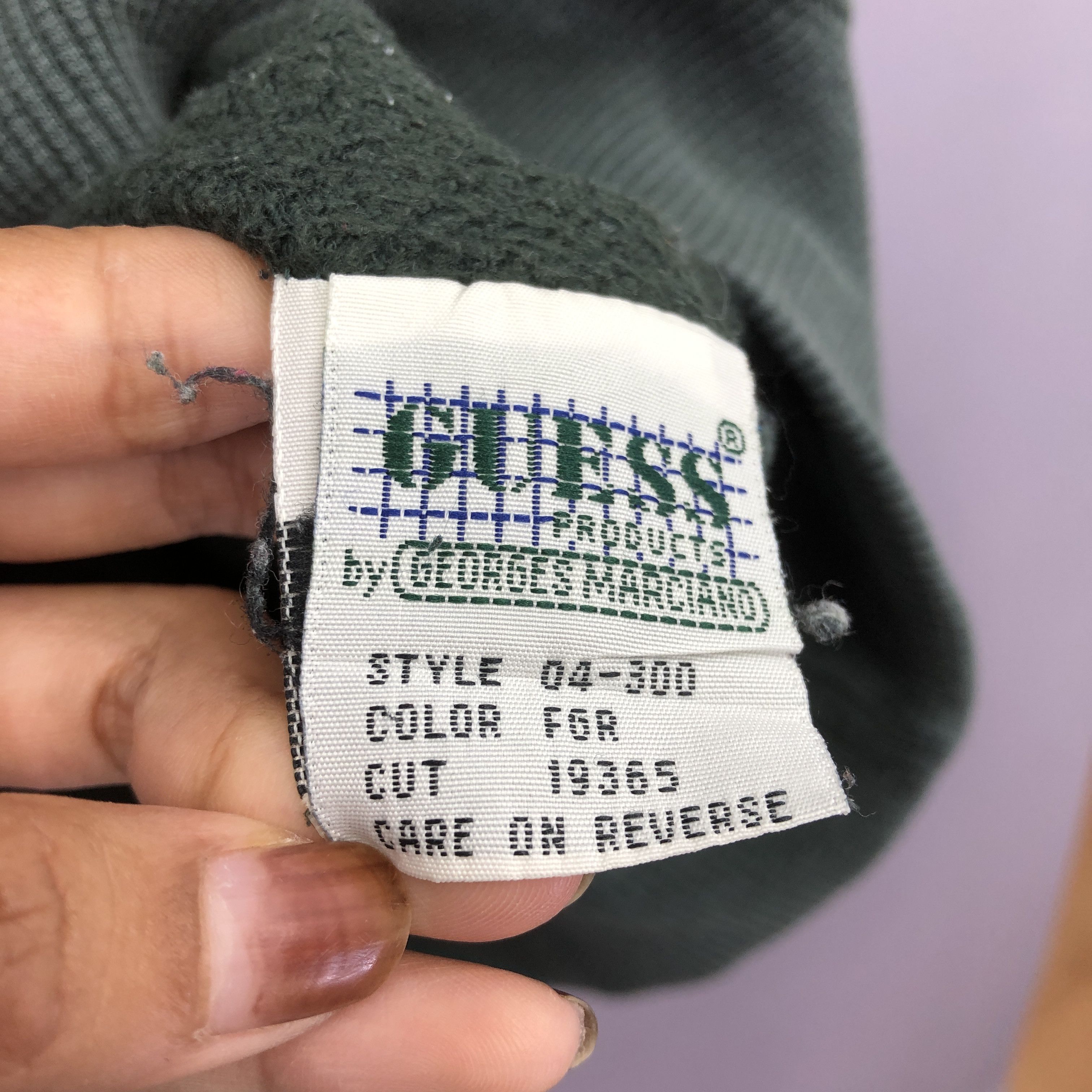 Guess × Vintage Vintage Guess Sweater Guess Sweatshirt Jumper Size US XL / EU 56 / 4 - 6 Thumbnail