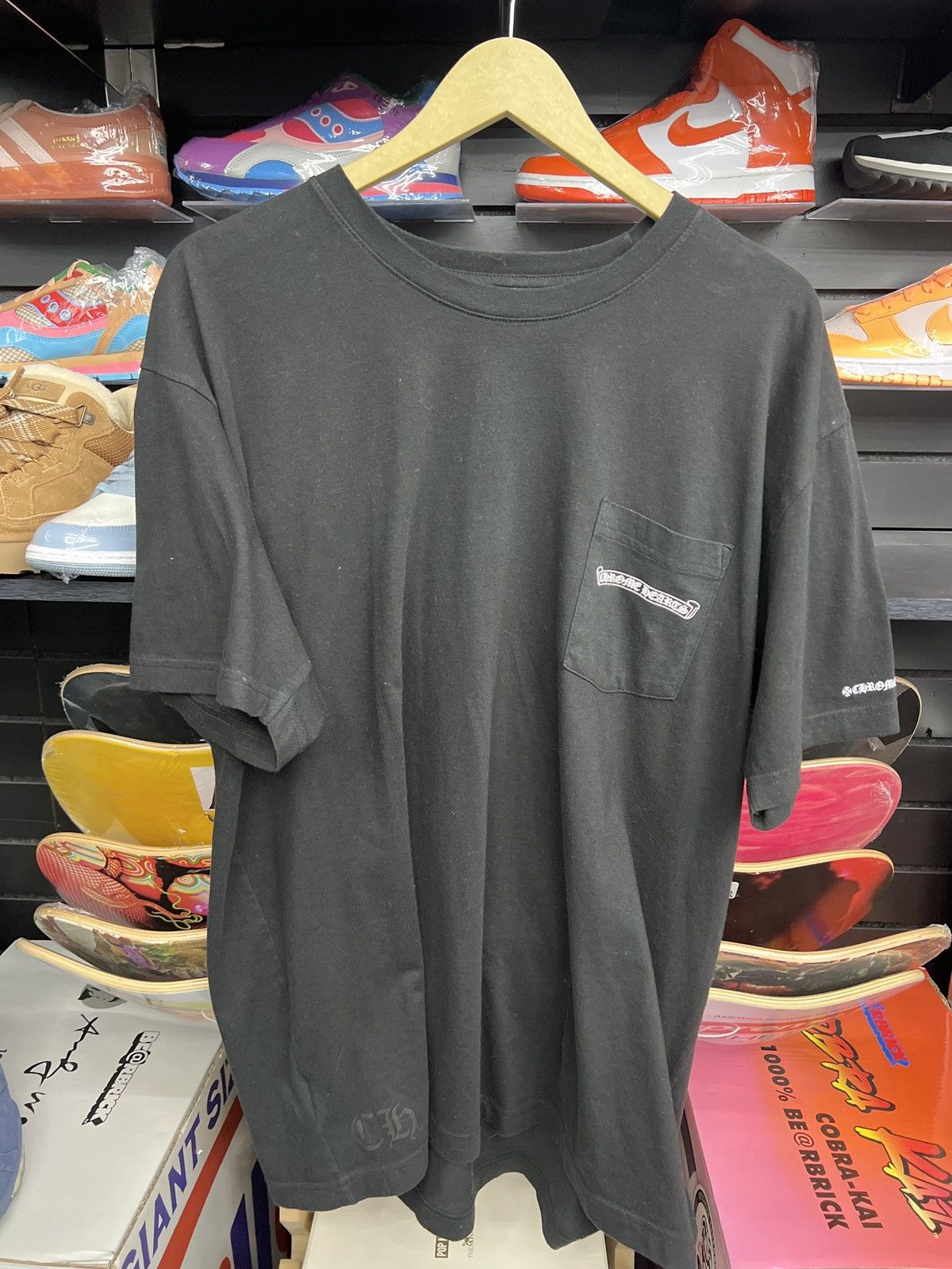 Chrome Hearts Chrome Hearts Scroll Logo Tee (Size 2XL) Size US XXL / EU 58 / 5 - 1 Thumbnail