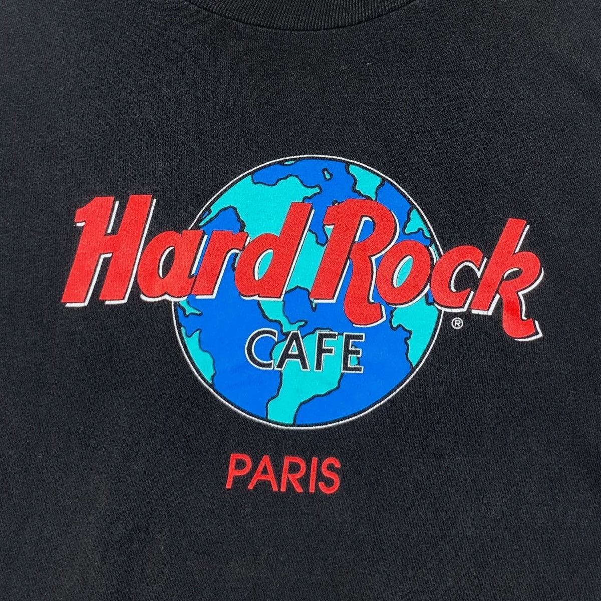 Hard Rock Cafe Vintage HARD ROCK CAFE PARIS Promo Tee Shirt Top Size S / US 4 / IT 40 - 3 Thumbnail