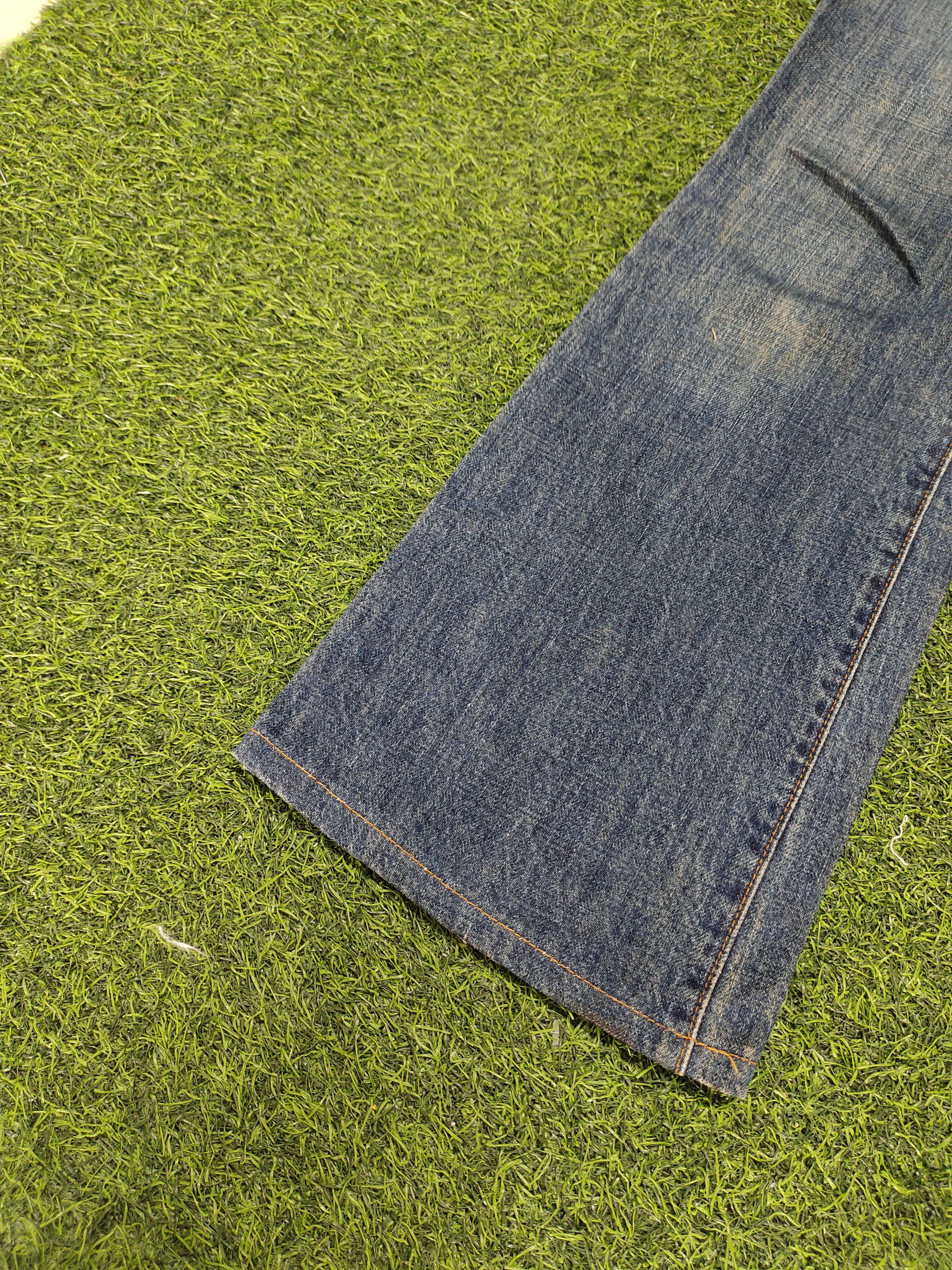 If Six Was Nine Flare Jeans Brappers Japan Faded Distress Denim Bootcut Lgb Size US 28 / EU 44 - 8 Thumbnail