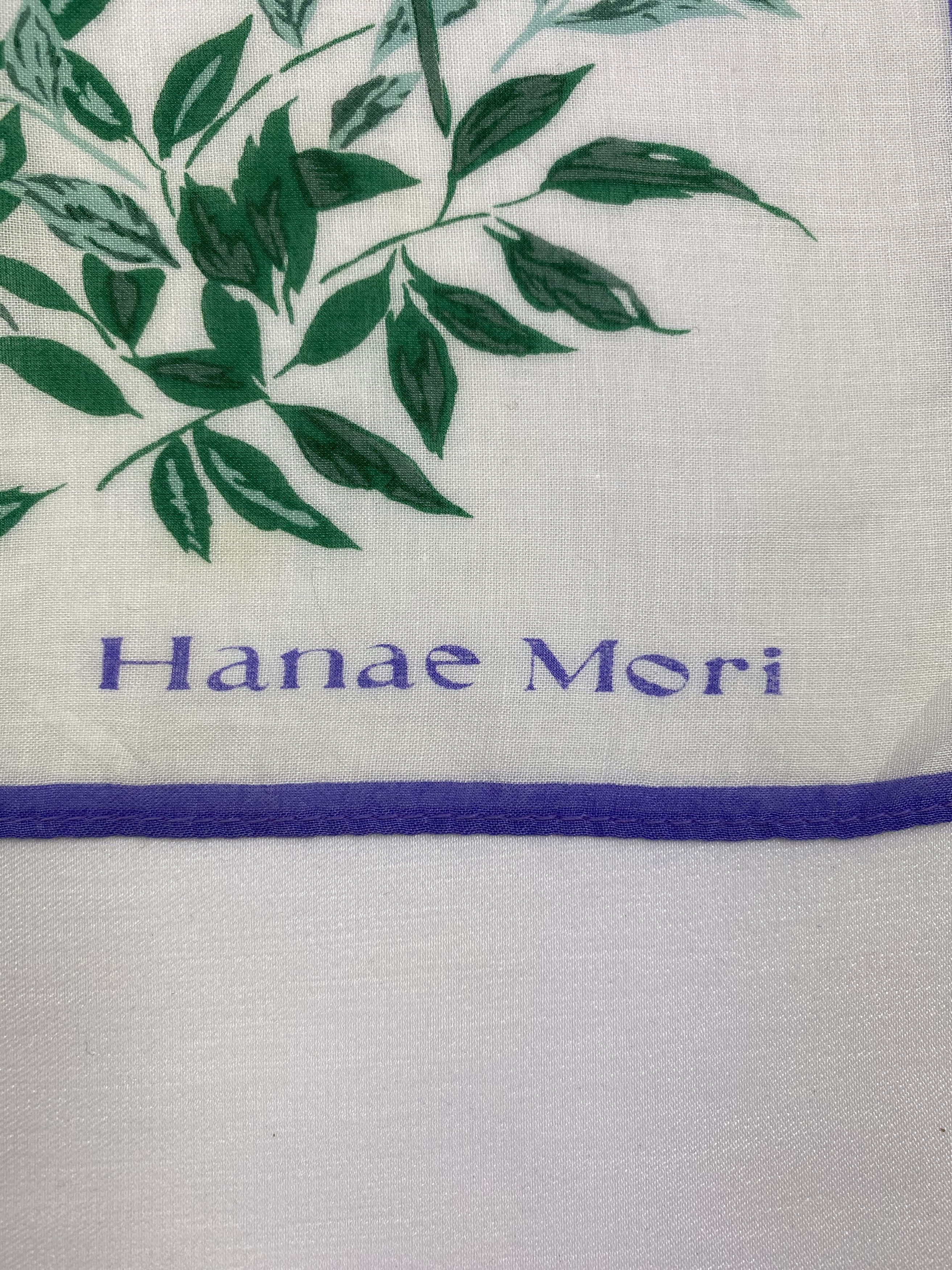 Hanae Mori × Japanese Brand × Vintage Hanae Mori Handkerchief / Bandana / Neckerchief Size ONE SIZE - 5 Thumbnail