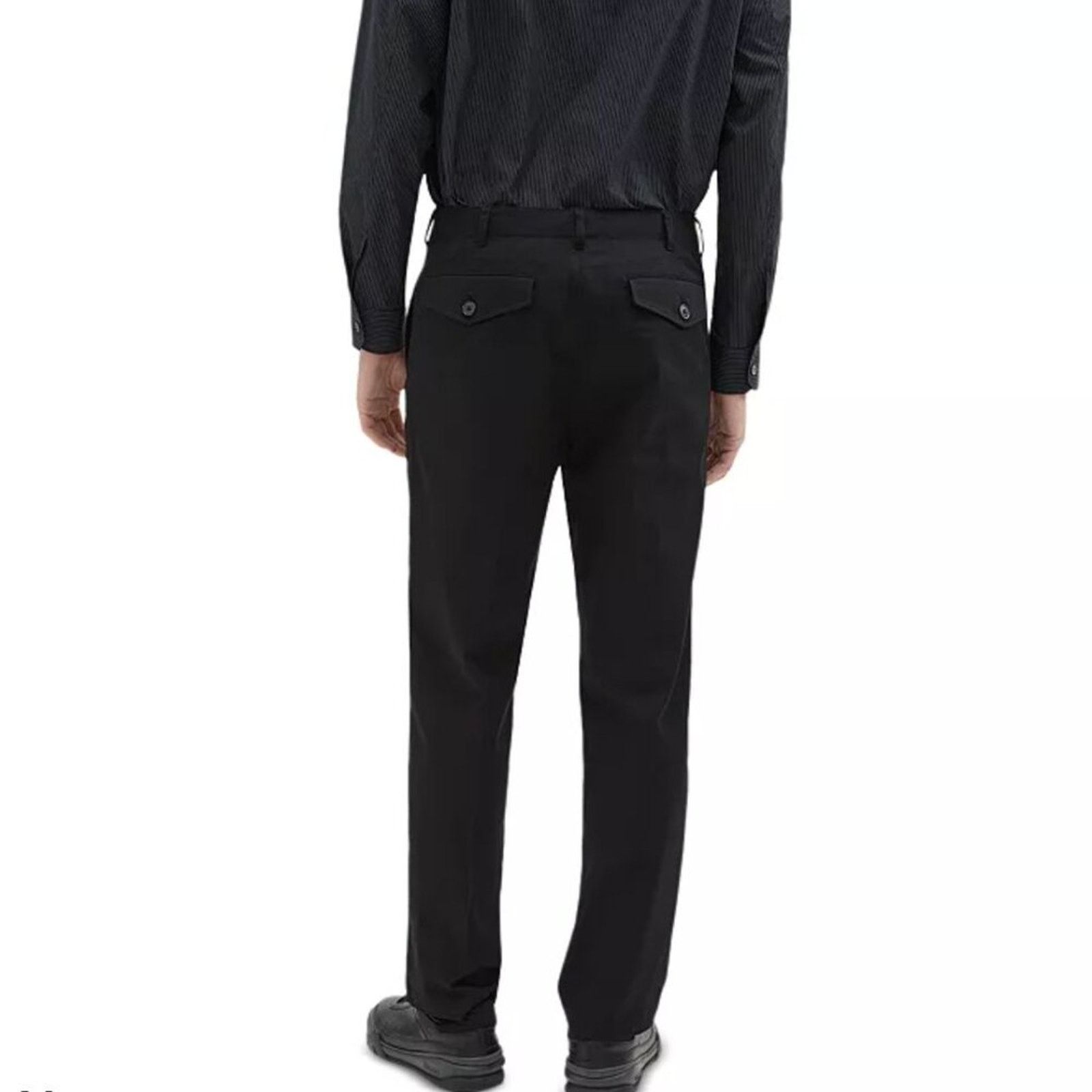 Theory Theory Project Mp401. Twill Relaxed Straight Fit Pants NWT Size US 34 / EU 50 - 2 Thumbnail