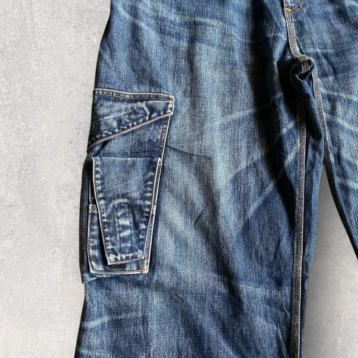 Yohji Yamamoto Vintage Y’s At Work Magic Wash Overall Denim Size US 34 / EU 50 - 6 Thumbnail