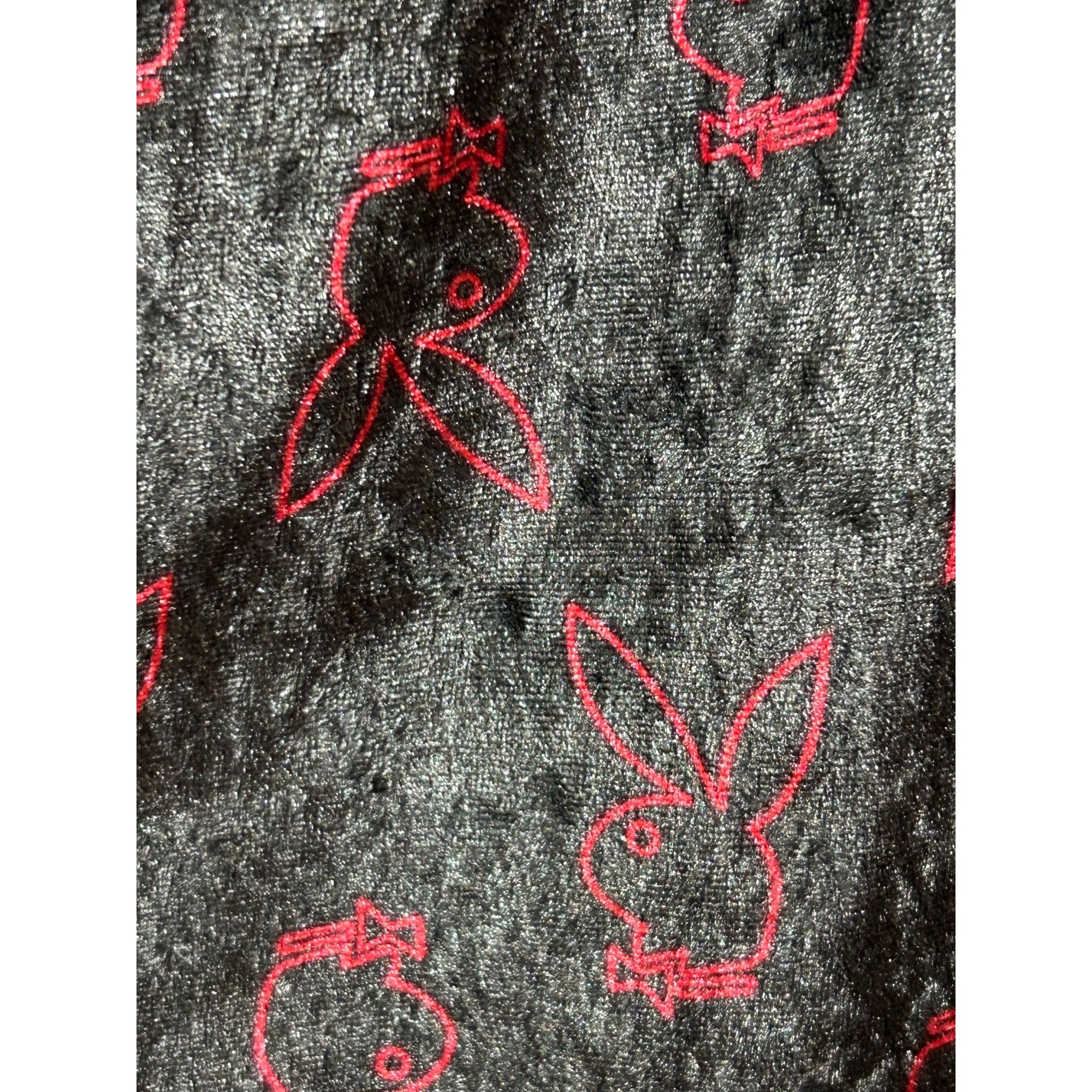 Playboy Playboy under wear Men’s Black Pajama Lounging Pants XL Red Size US 33 - 3 Thumbnail