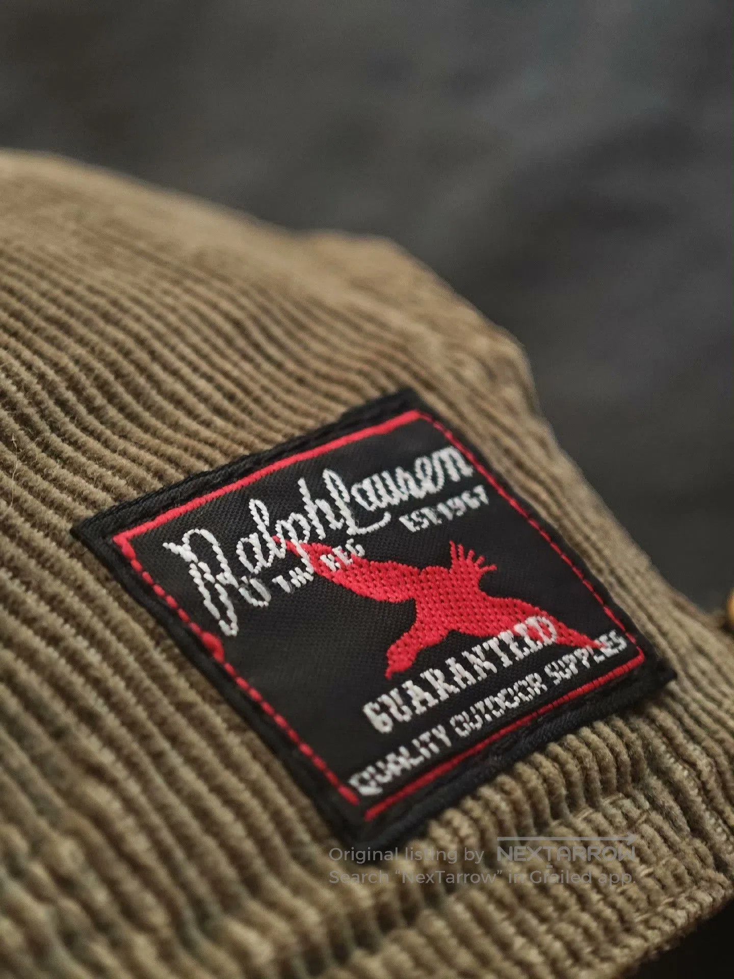 Polo Ralph Lauren Polo Corduroy Soft Brim Hat. Size ONE SIZE - 4 Thumbnail