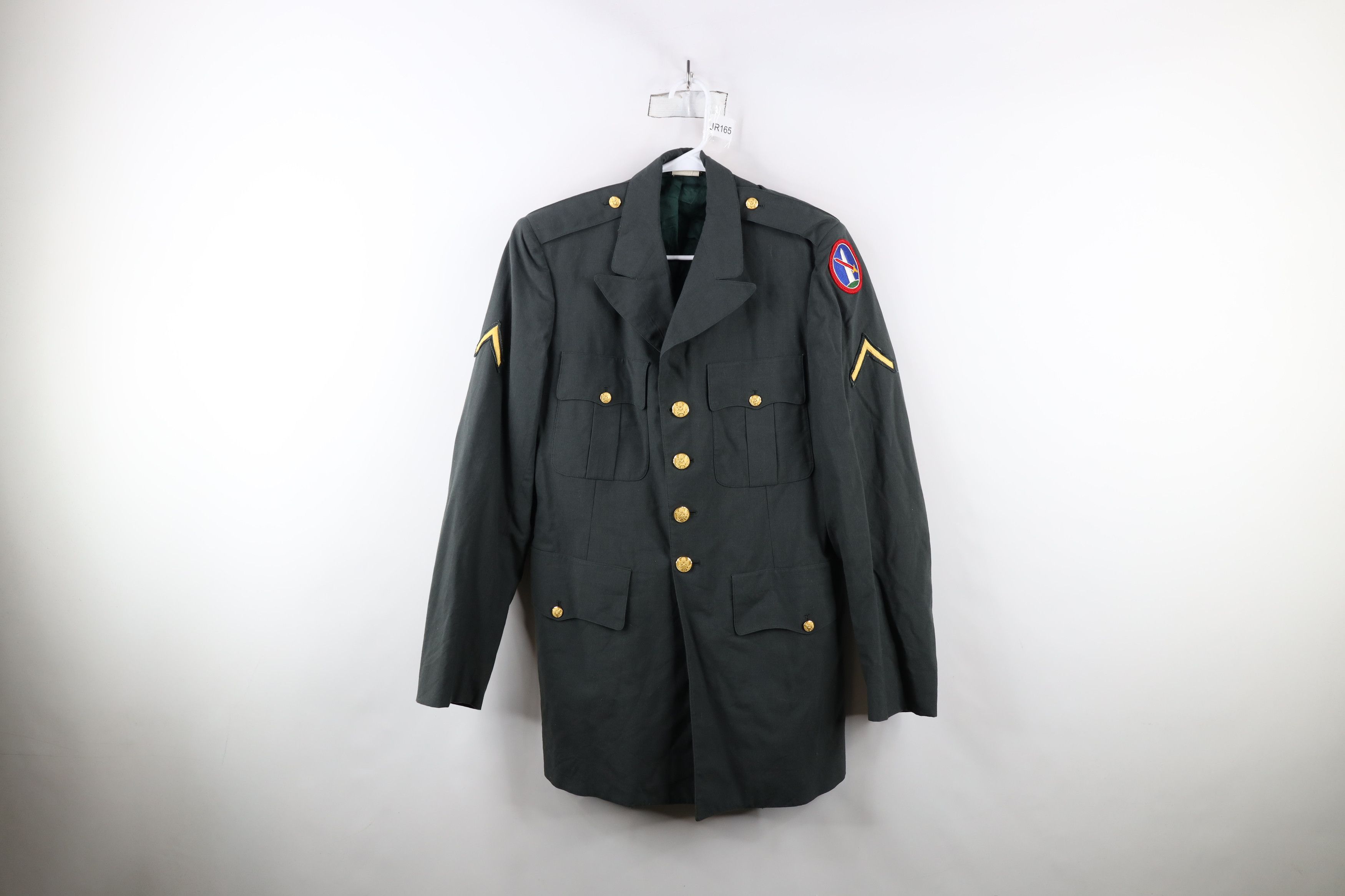 Vintage Vintage 60s Vietnam War AG-344 Class 3 Army Officer Jacket Size US XL / EU 56 / 4 - 1 Thumbnail