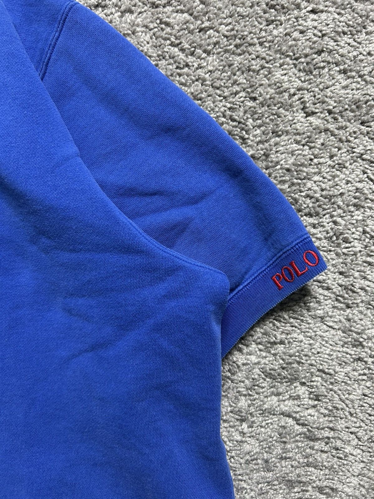 Polo Ralph Lauren Vintage 80s Polo Ralph Lauren Short Sleeve Polo Sweater Boxy Size US L / EU 52-54 / 3 - 3 Thumbnail