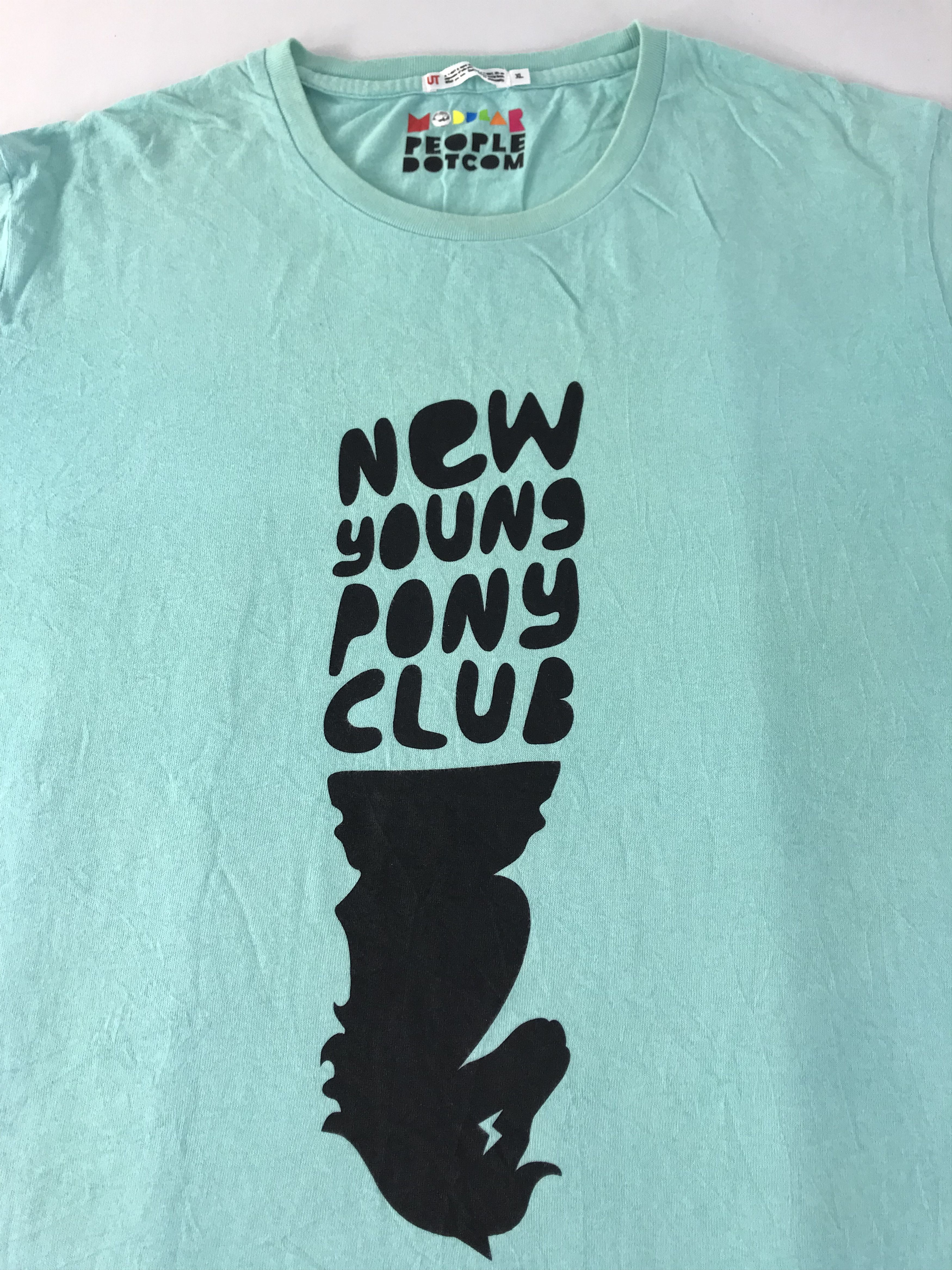 Band Tees NYPC New Young Pony Club English Post-Punk Electronic Size US L / EU 52-54 / 3 - 3 Thumbnail