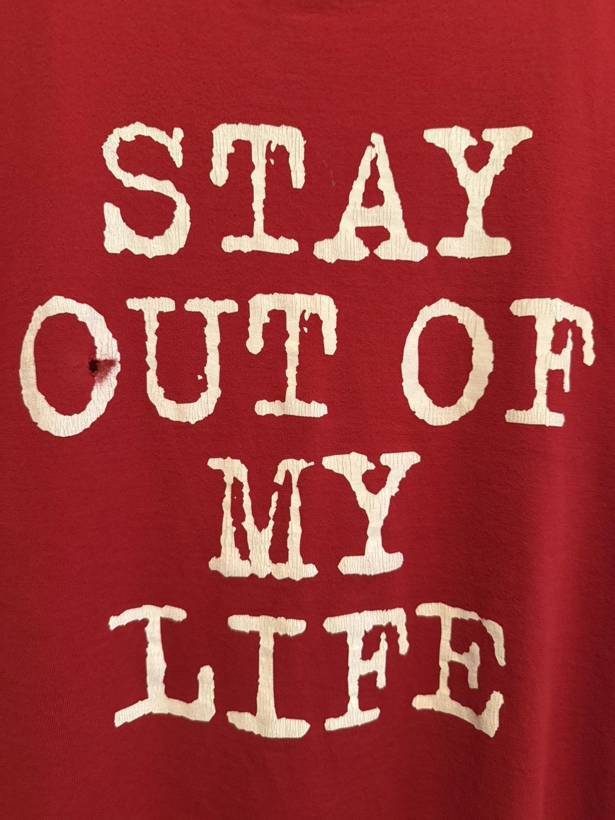 Number (N)ine Number (N)ine SS06 “Stay Out Of My Life” Tee Size US L / EU 52-54 / 3 - 4 Thumbnail