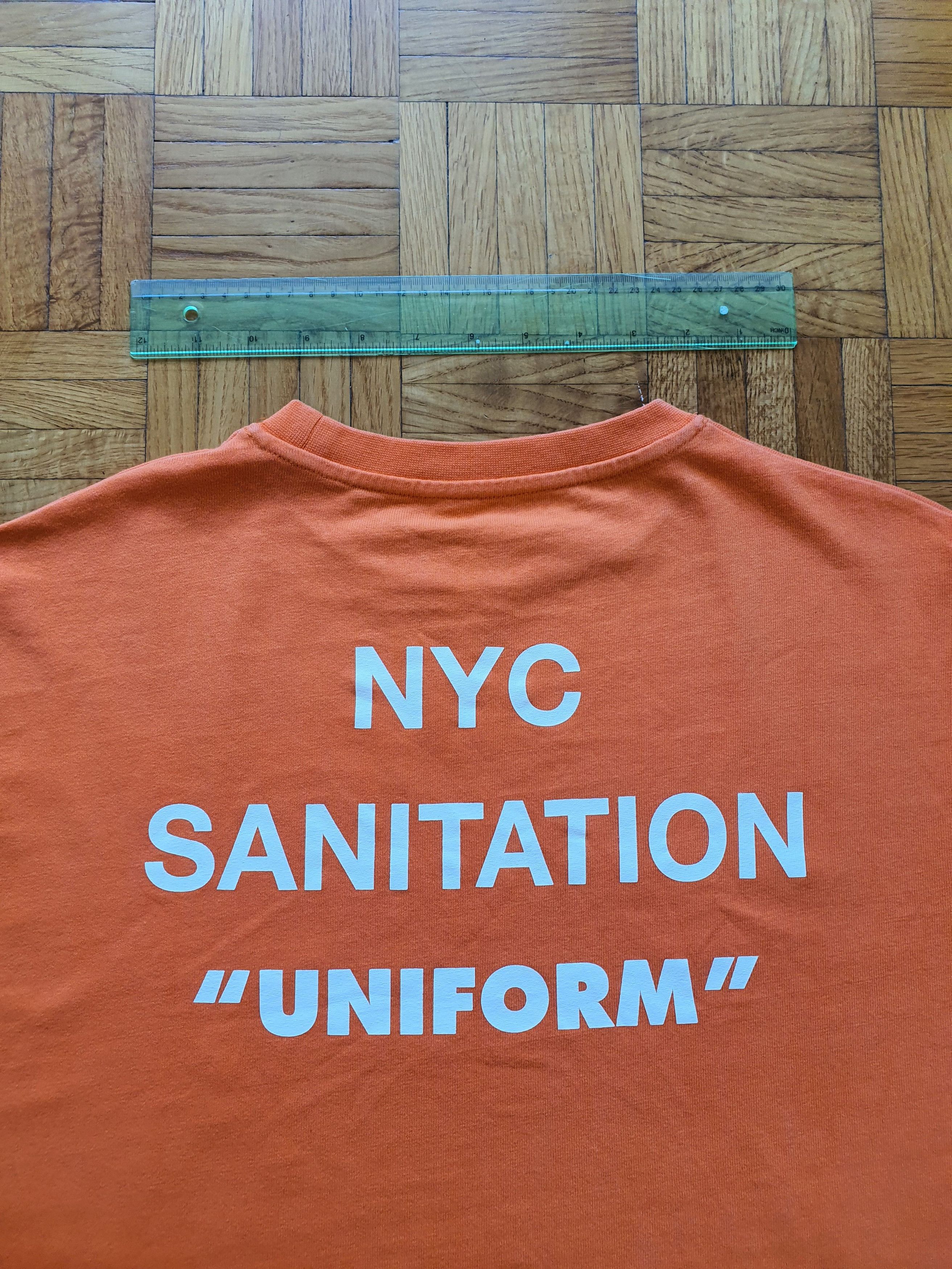 Heron Preston ''DSNY Uniform'' Long Sleeve T-Shirt Size US S / EU 44-46 / 1 - 4 Thumbnail